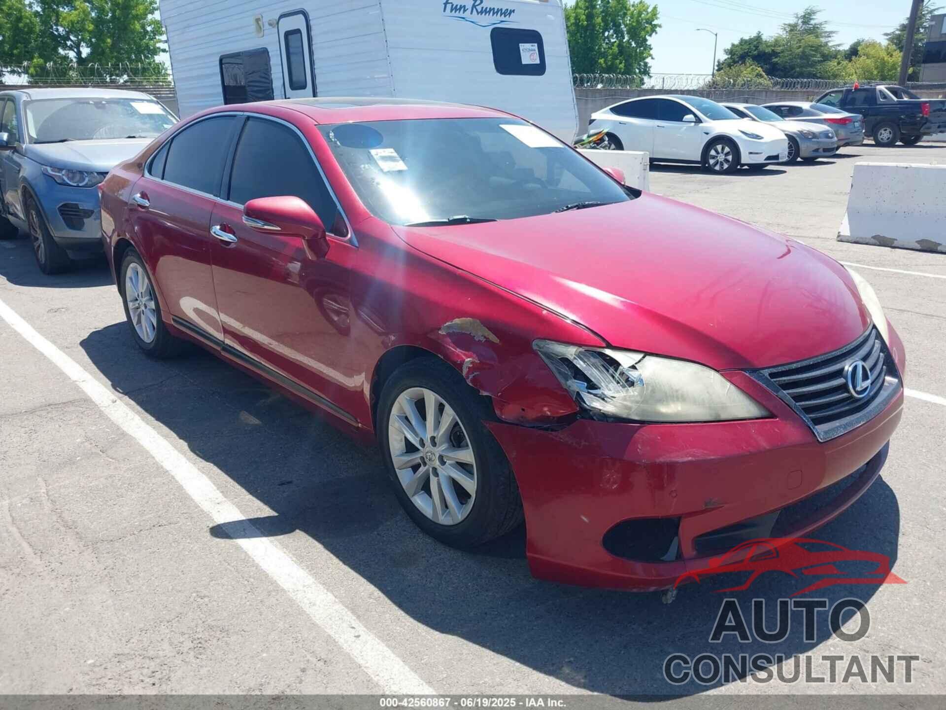 LEXUS ES 350 2012 - JTHBK1EG7C2475411