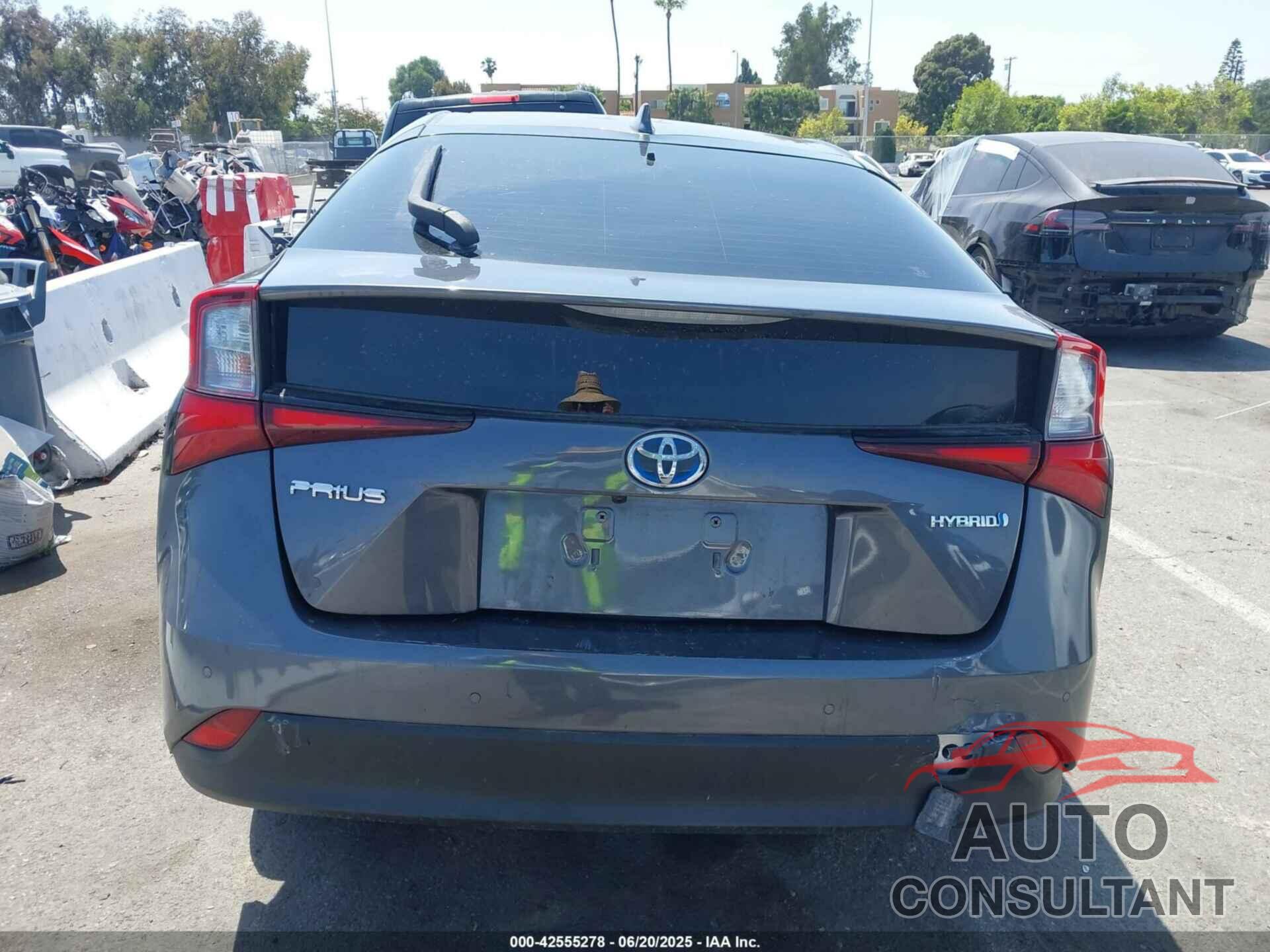 TOYOTA PRIUS 2019 - JTDKARFU3K3070453