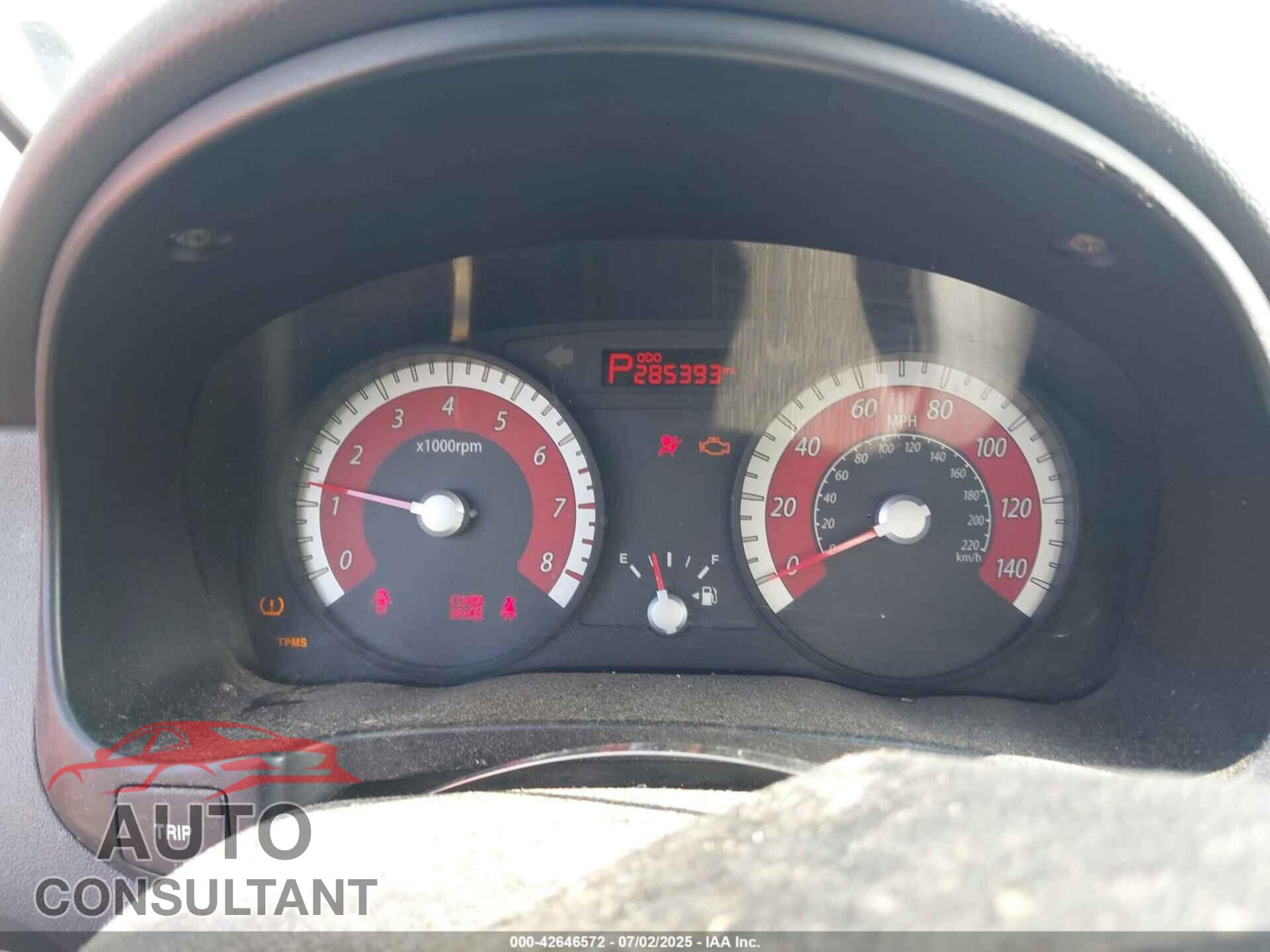 KIA RIO 2011 - KNADH4A37B6951982
