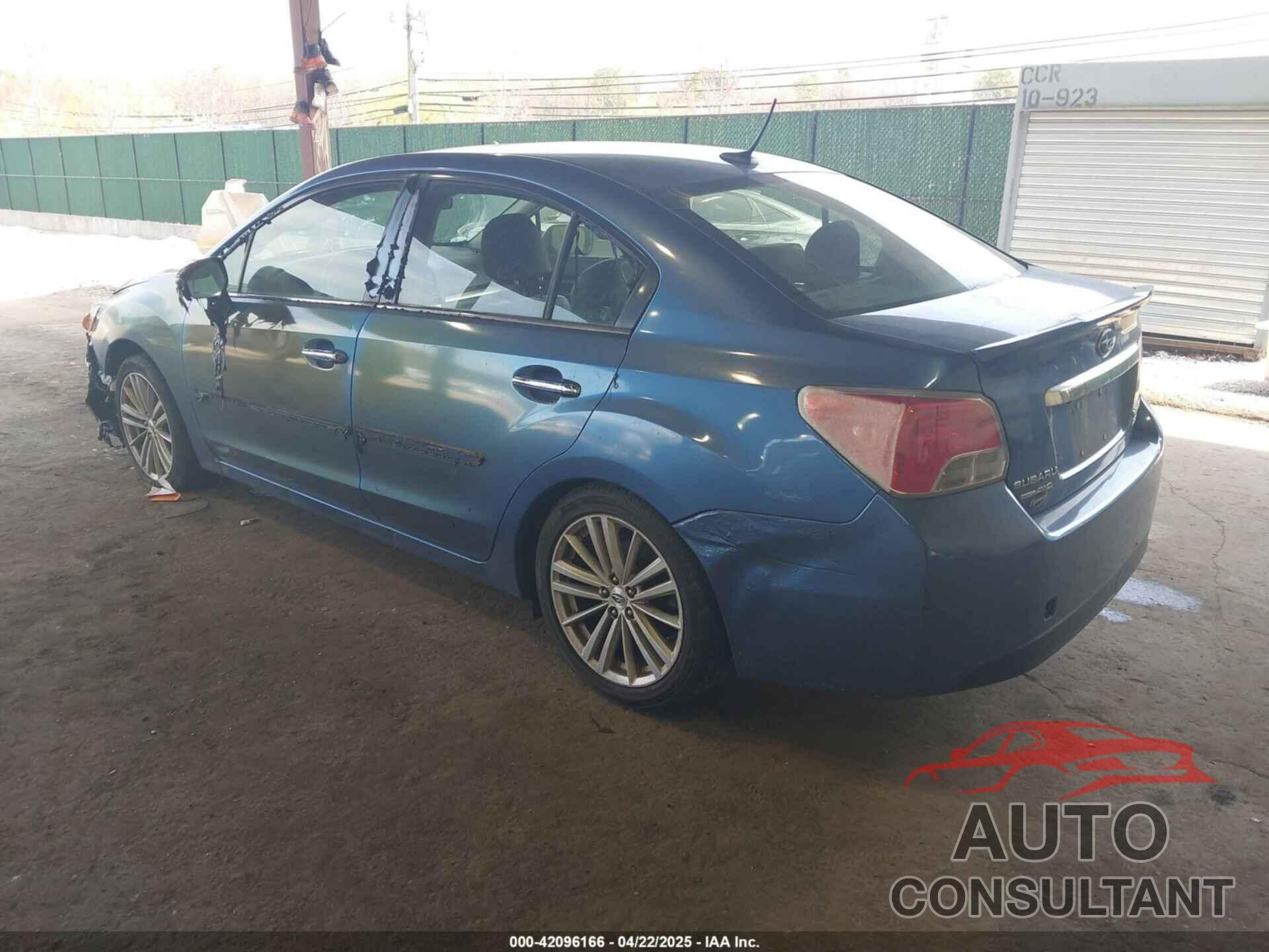SUBARU IMPREZA 2015 - JF1GJAN62FH016862
