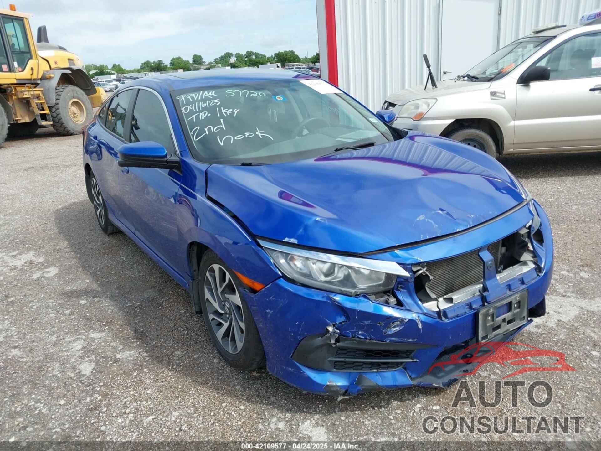 HONDA CIVIC 2017 - 19XFC2F75HE081307
