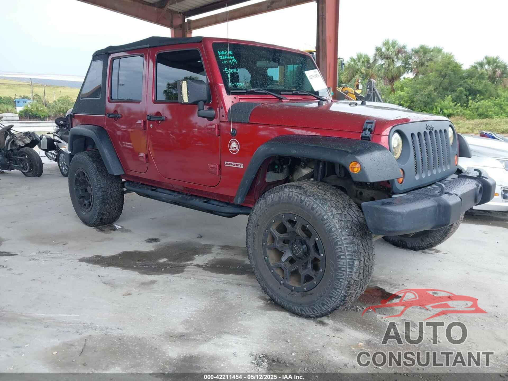 JEEP WRANGLER UNLIMITED 2012 - 1C4BJWDG3CL207291