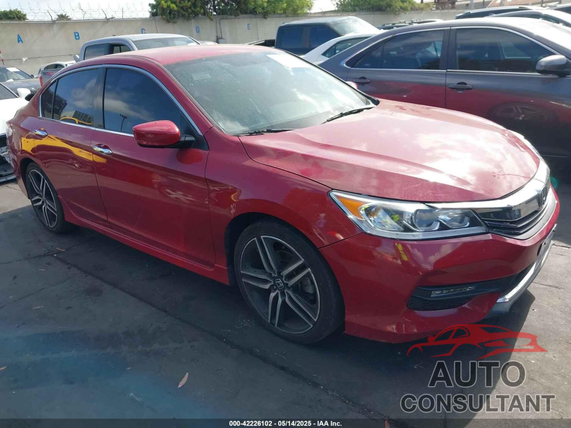 HONDA ACCORD 2017 - 1HGCR2F57HA214721