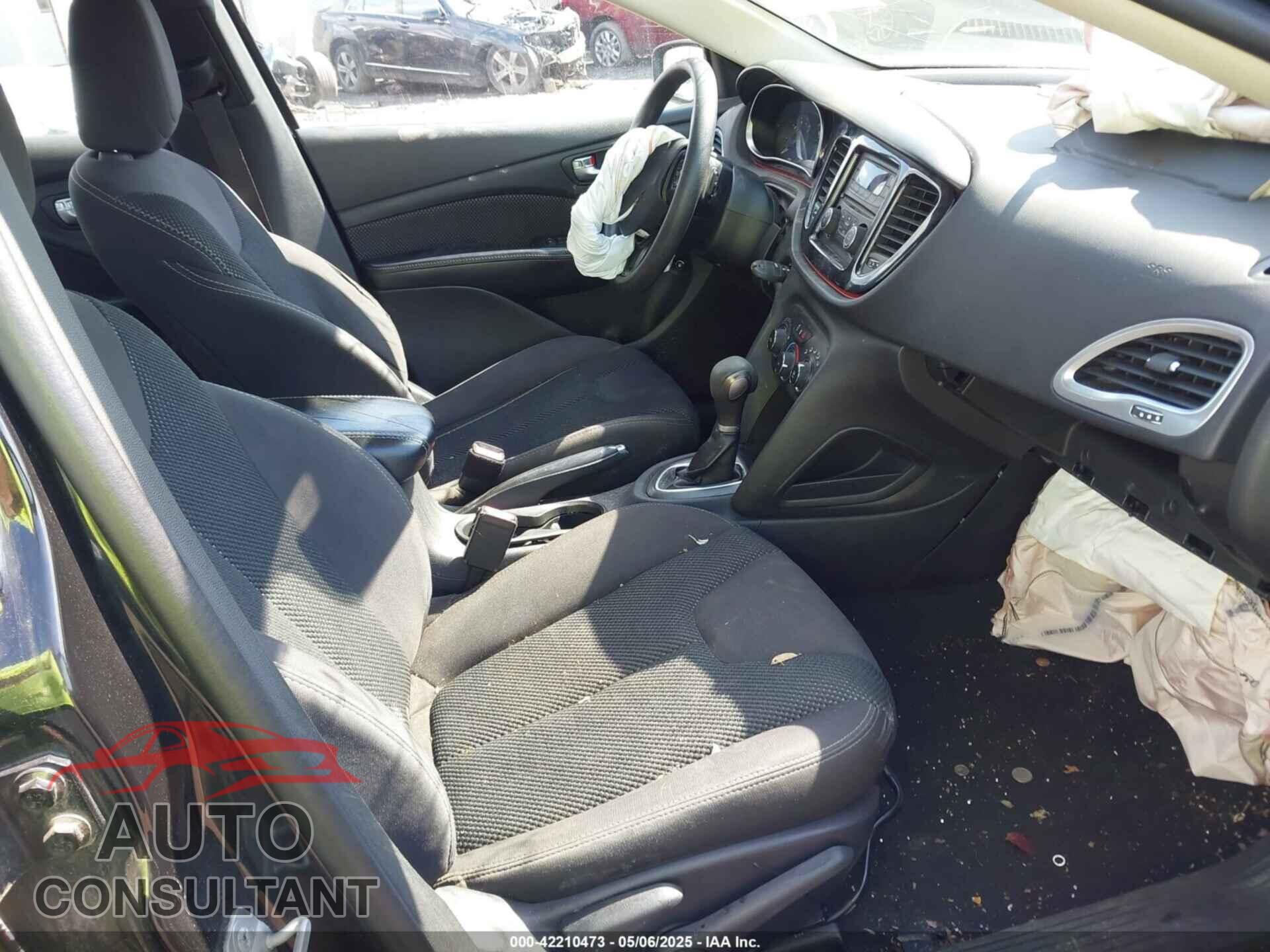 DODGE DART 2014 - 1C3CDFBBXED917888
