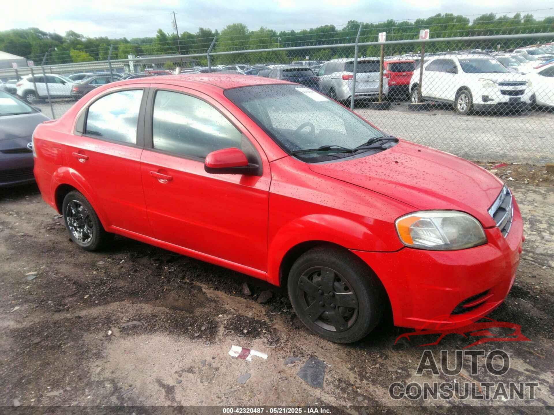 CHEVROLET AVEO 2011 - KL1TD5DE4BB148168