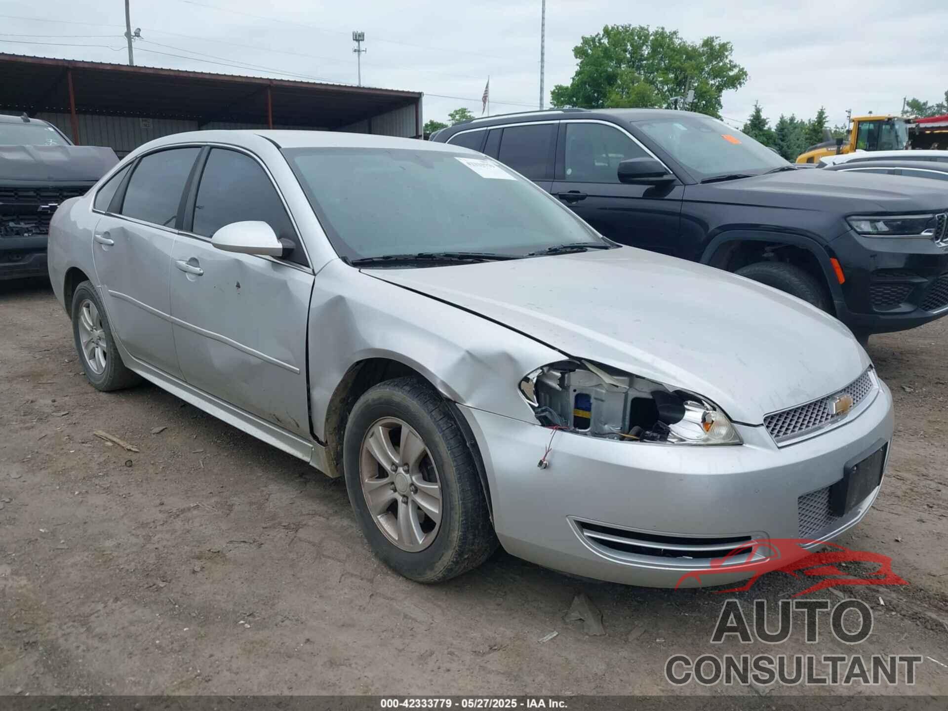 CHEVROLET IMPALA 2013 - 2G1WF5E37D1263226