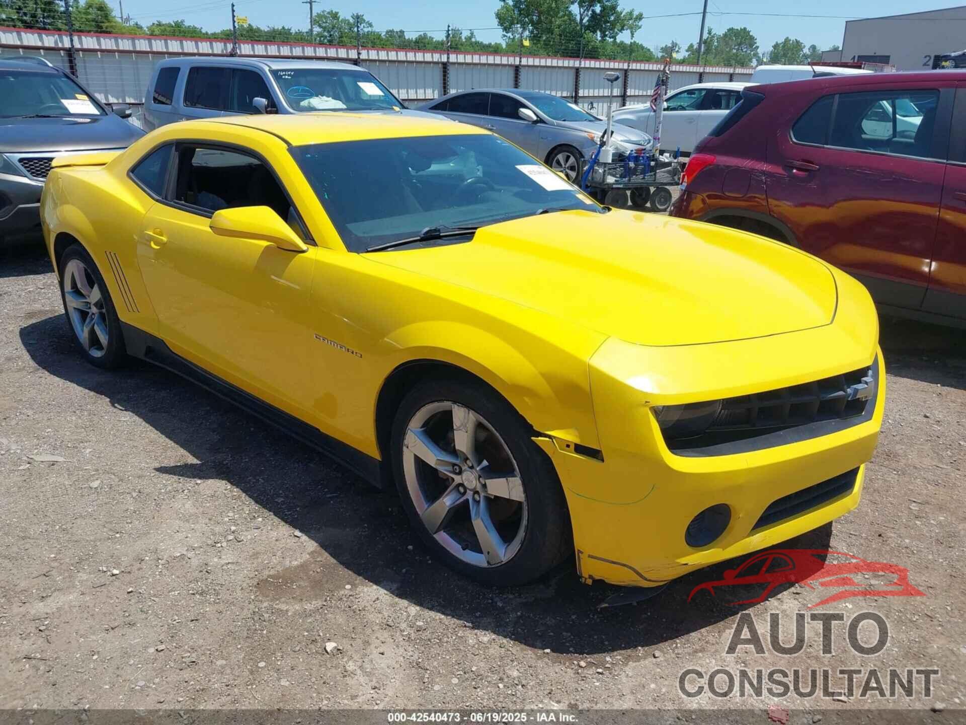 CHEVROLET CAMARO 2010 - 2G1FA1EV8A9158202