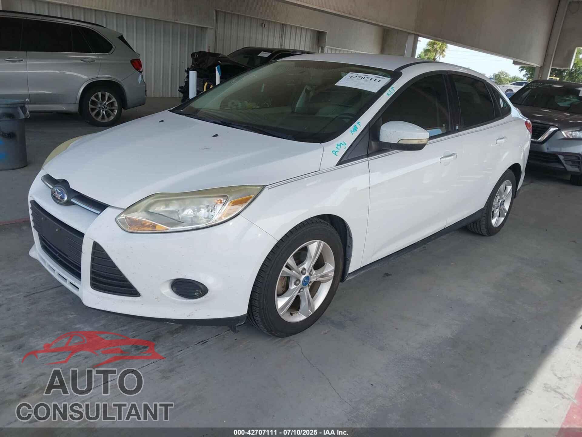 FORD FOCUS 2013 - 1FADP3F25DL220283
