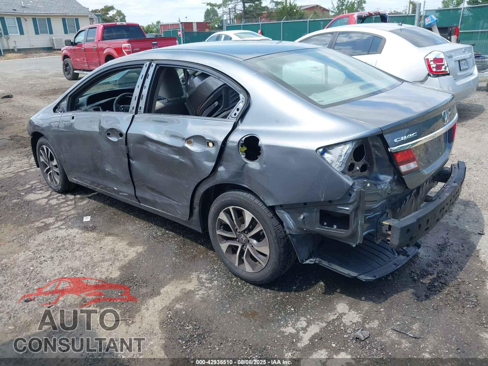 HONDA CIVIC 2013 - 19XFB2F84DE239075