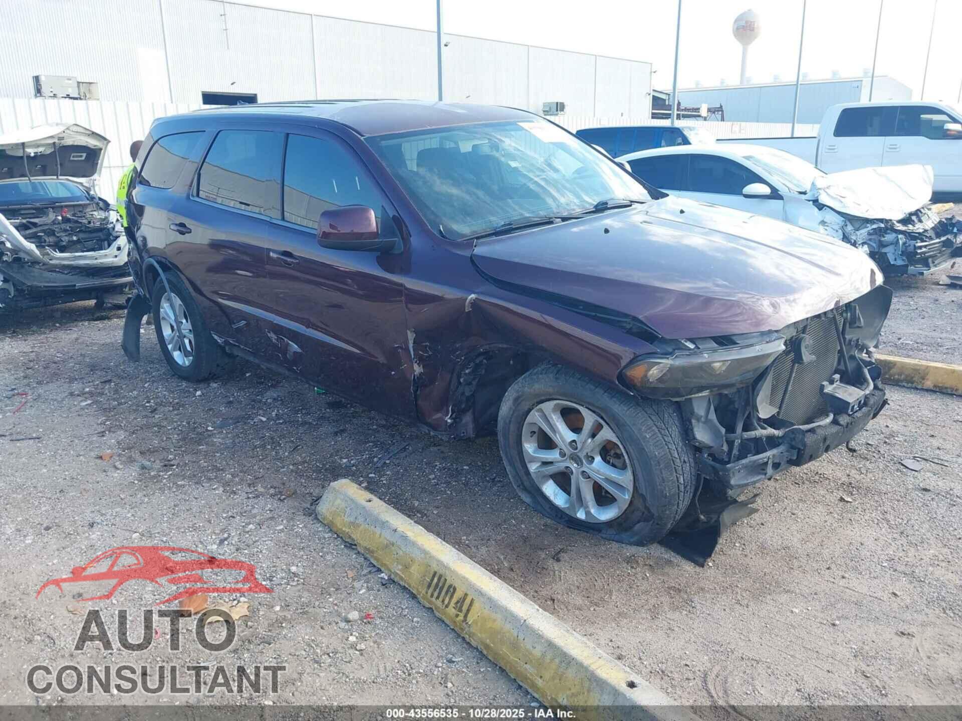 DODGE DURANGO 2012 - 1C4RDHAG1CC210700