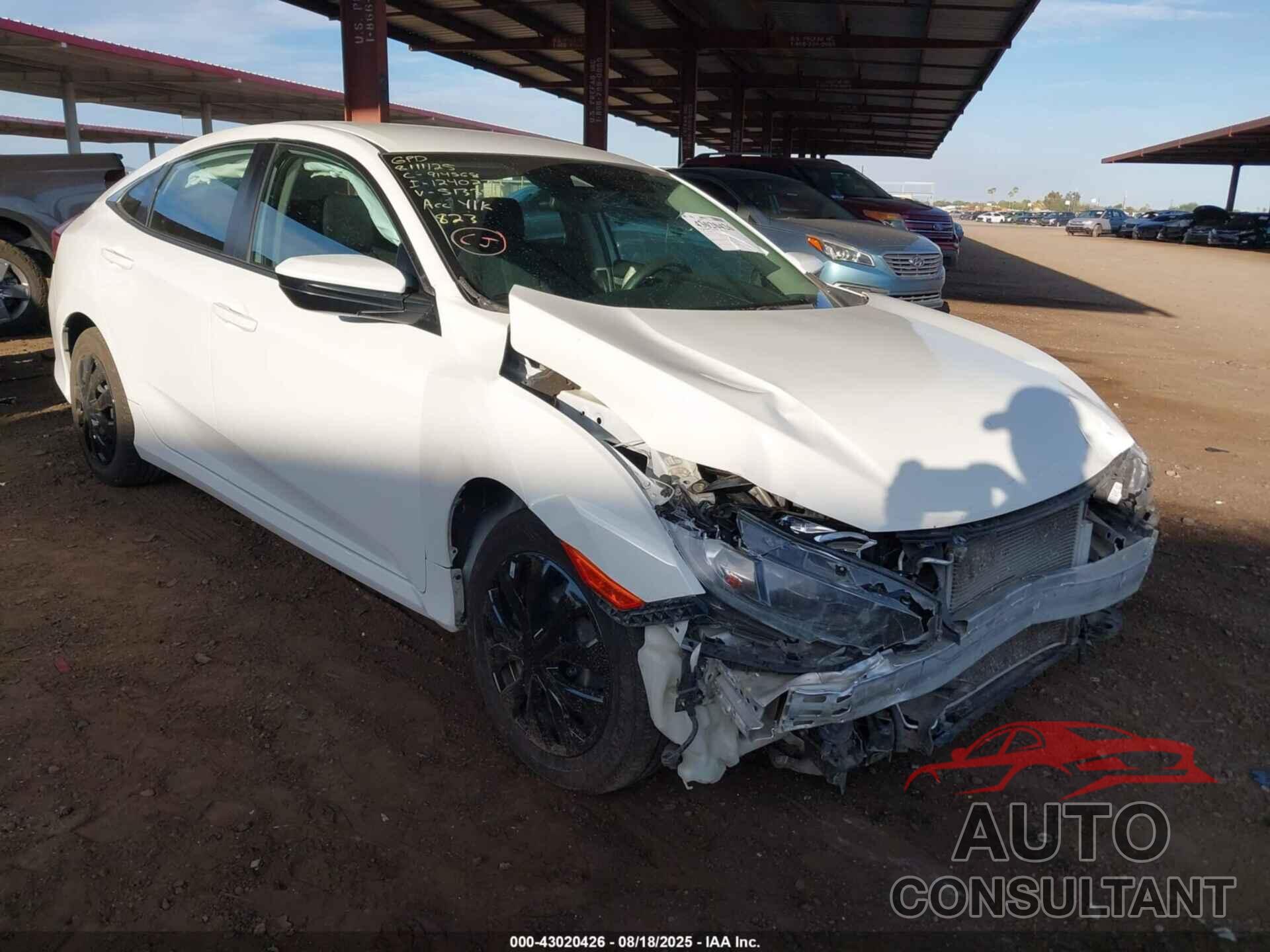 HONDA CIVIC 2021 - 2HGFC2F6XMH513381