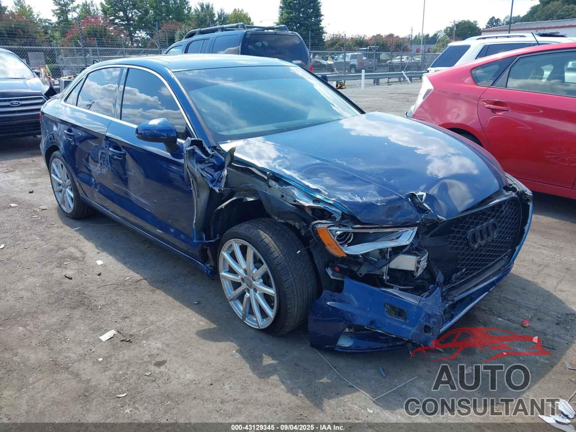 AUDI A3 2016 - WAUE8GFF9G1005119