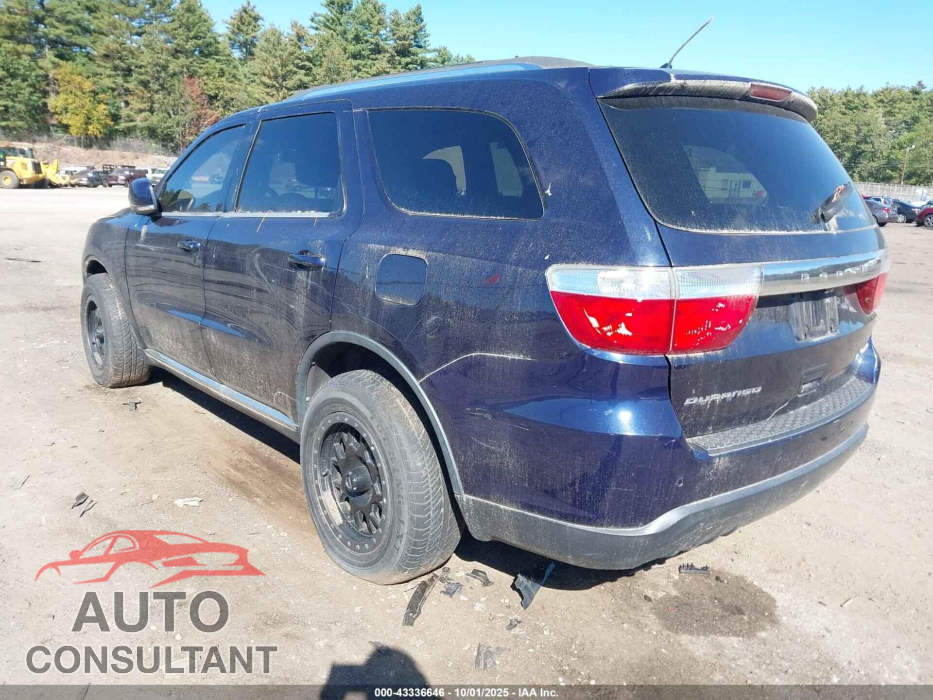 DODGE DURANGO 2012 - 1C4RDHDG2CC335765