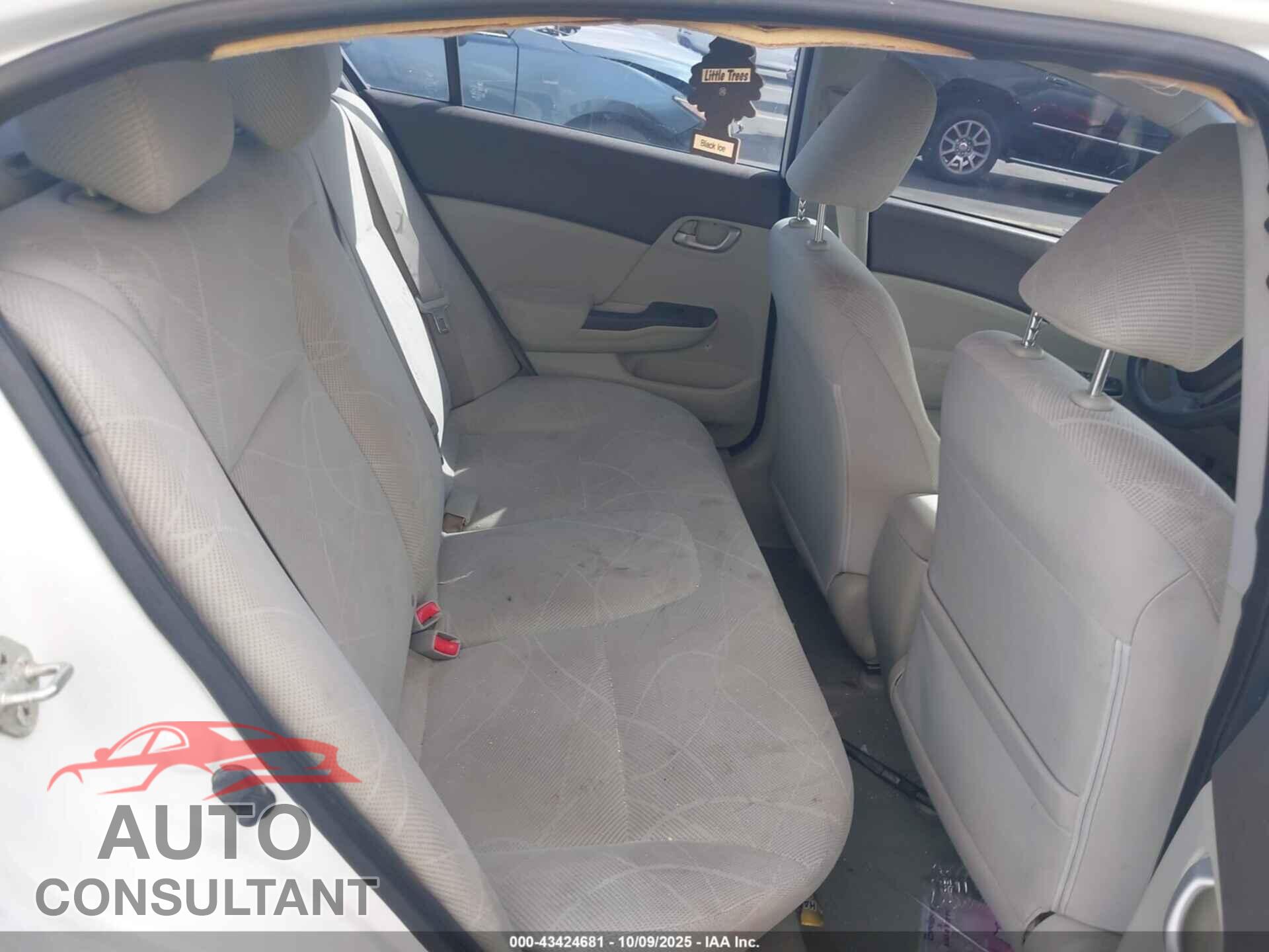 HONDA CIVIC 2012 - JHMFB2F54CS000092