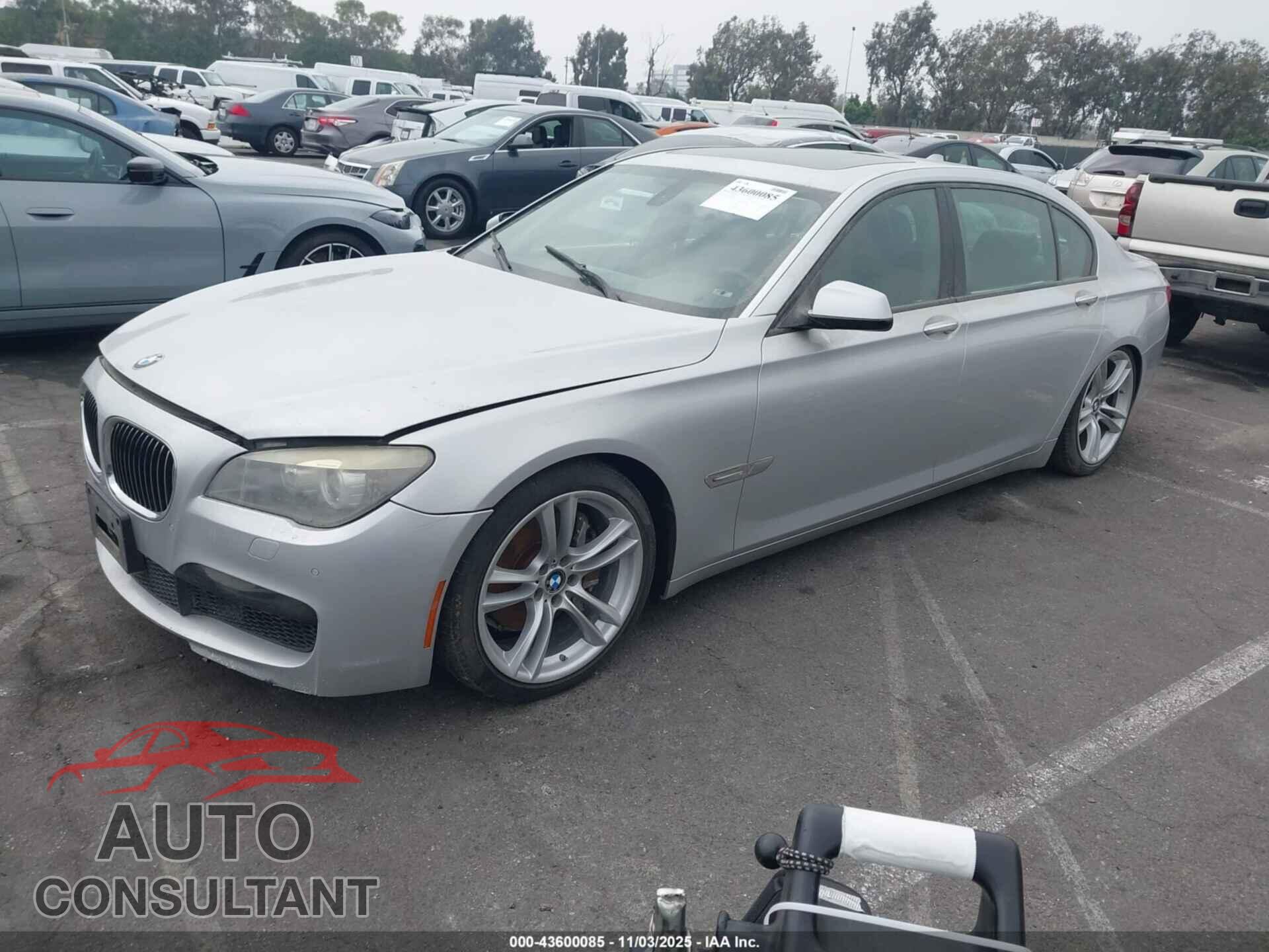BMW 740LI 2012 - WBAKB4C53CC576392