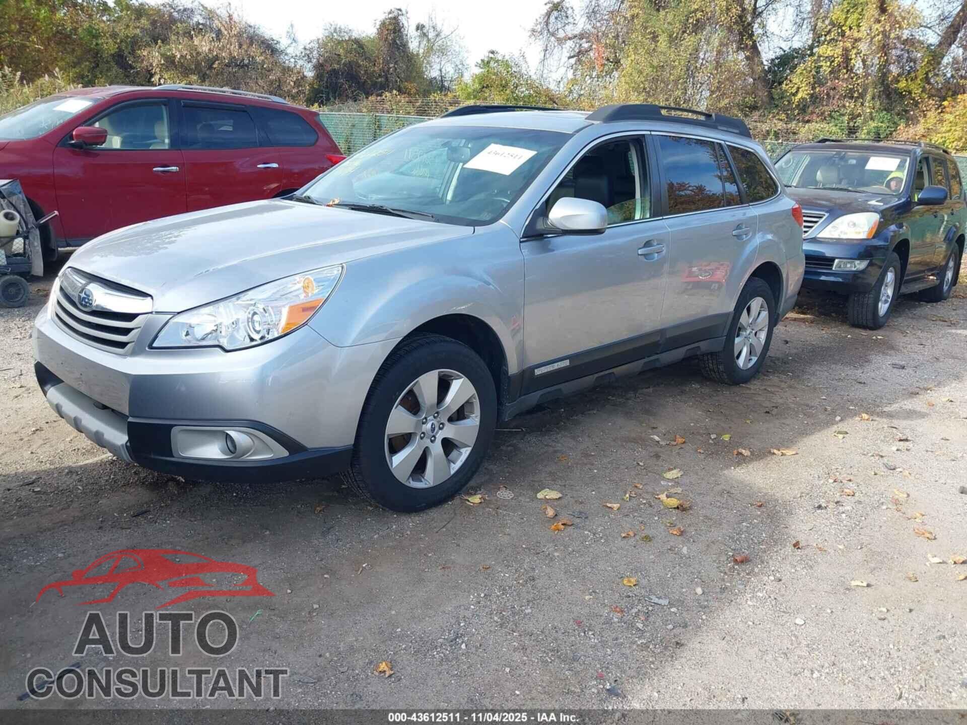 SUBARU OUTBACK 2012 - 4S4BRBKC2C3302650