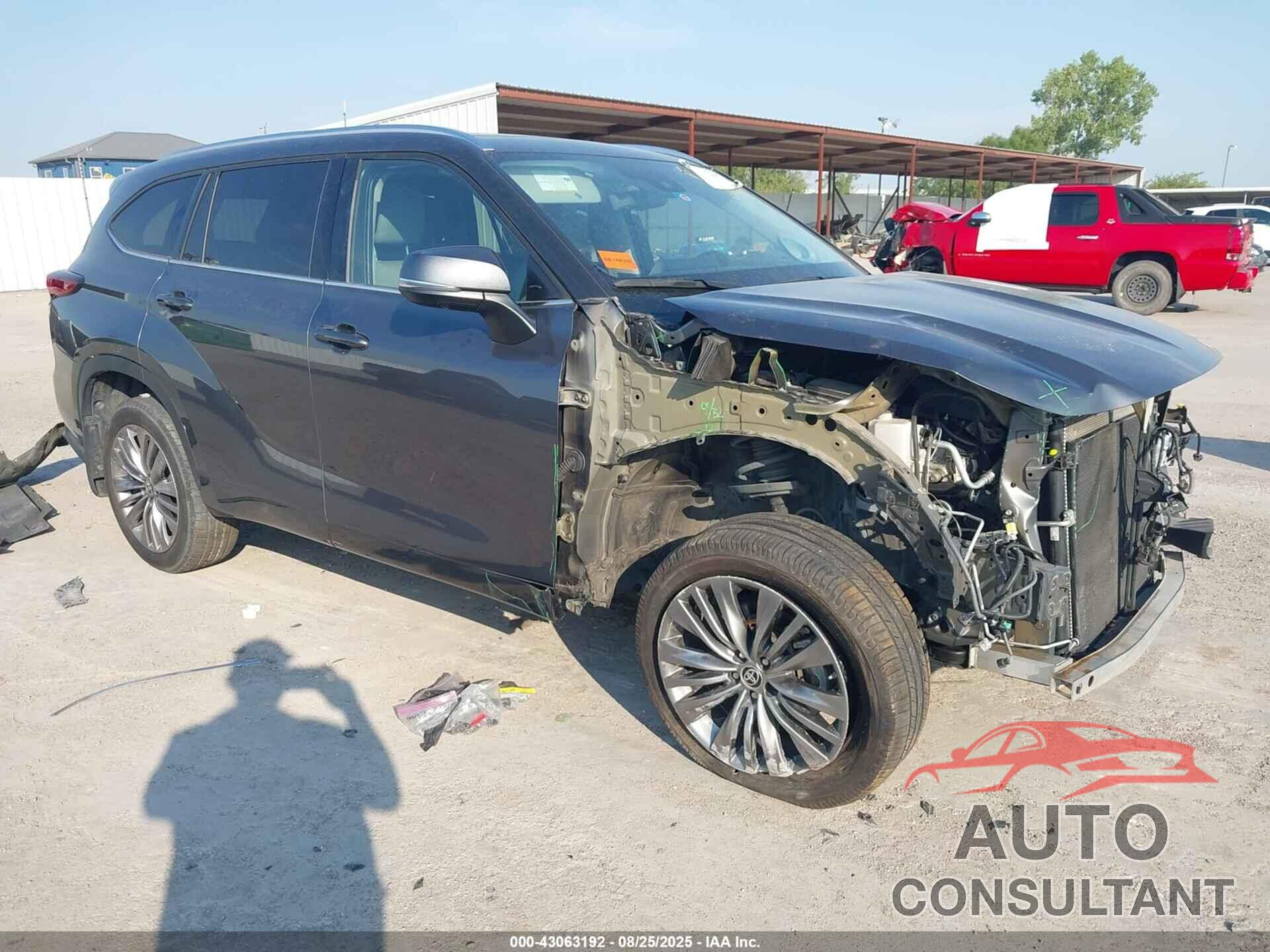 TOYOTA HIGHLANDER 2020 - 5TDFZRAH2LS023449