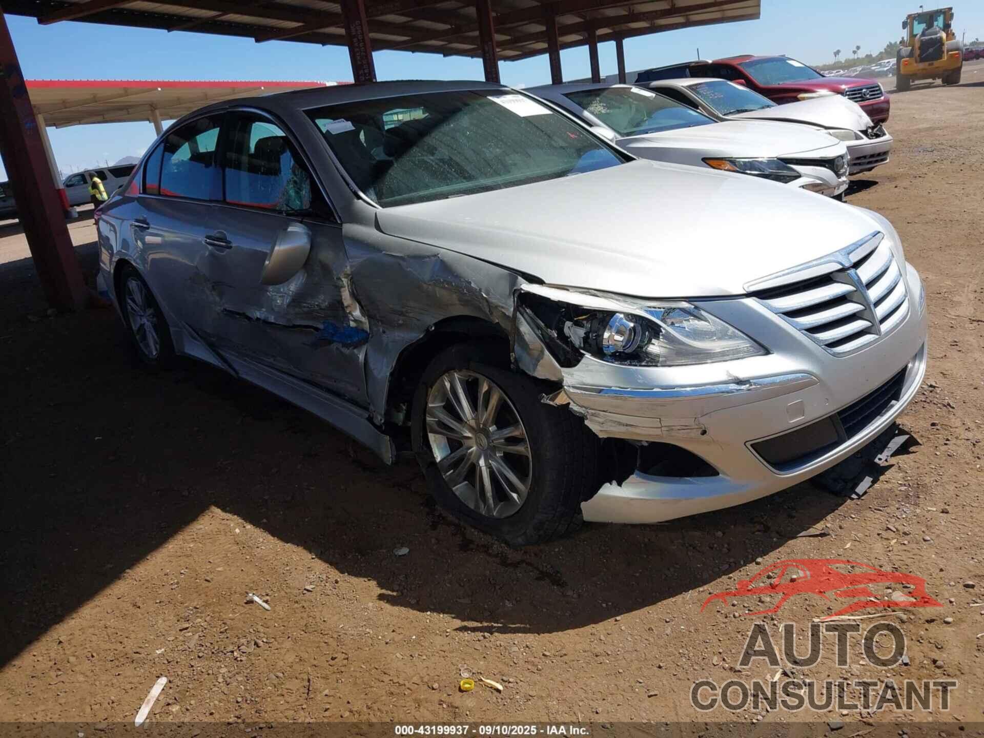 HYUNDAI GENESIS 2012 - KMHGC4DD9CU172451