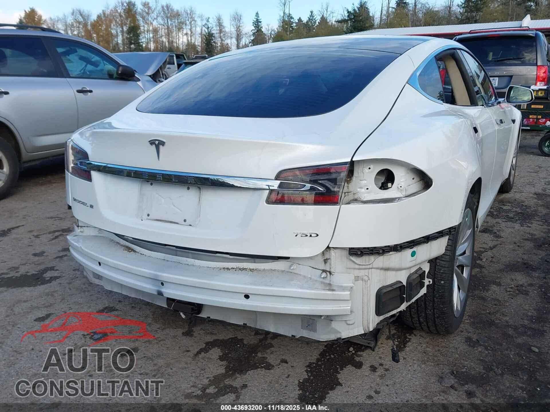 TESLA MODEL S 2017 - 5YJSA1E28HF210980