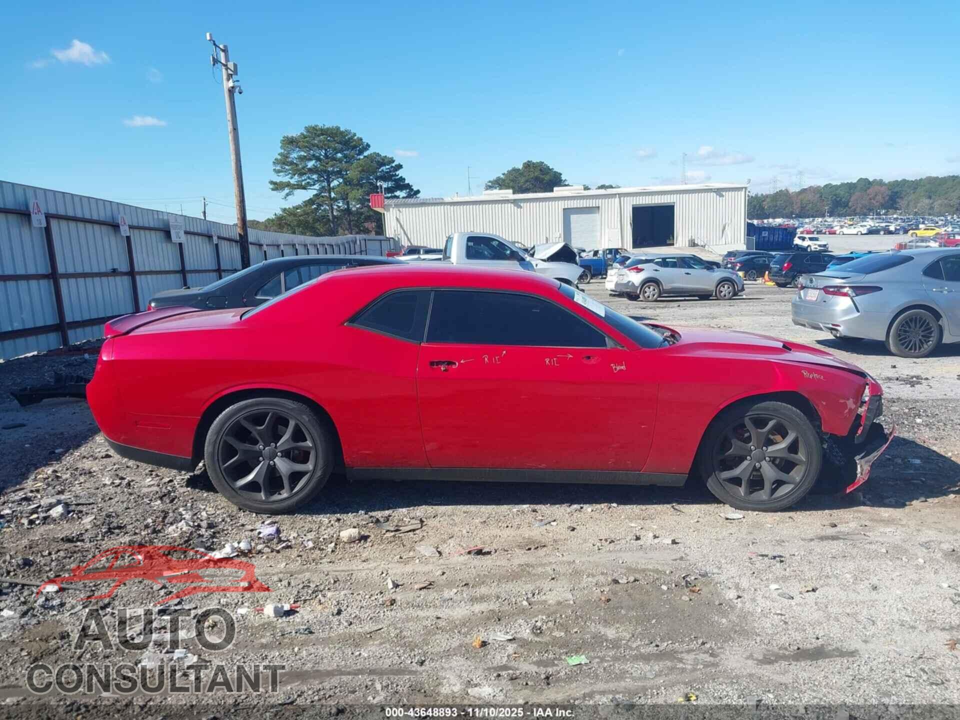 DODGE CHALLENGER 2015 - 2C3CDZAG4FH804814