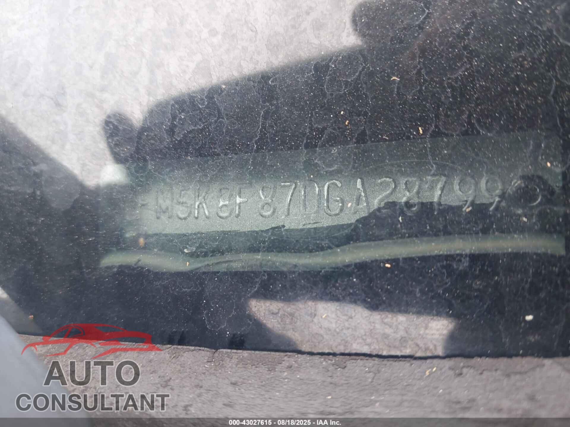 FORD EXPLORER 2013 - 1FM5K8F87DGA28799