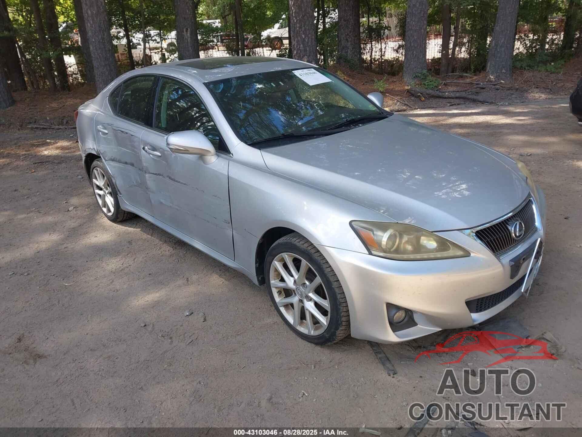 LEXUS IS 250 2011 - JTHCF5C23B5047940