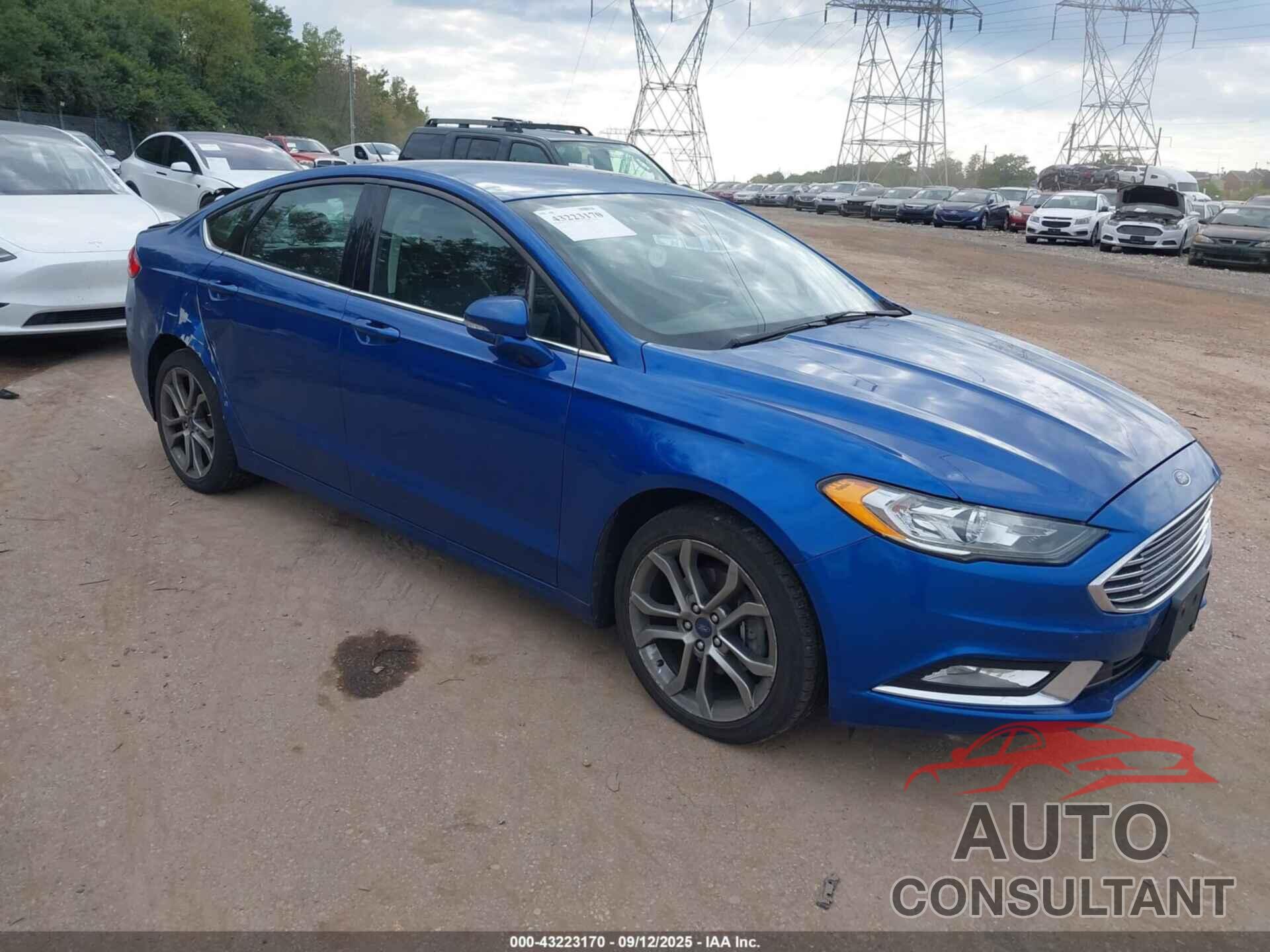 FORD FUSION 2017 - 3FA6P0T99HR317213
