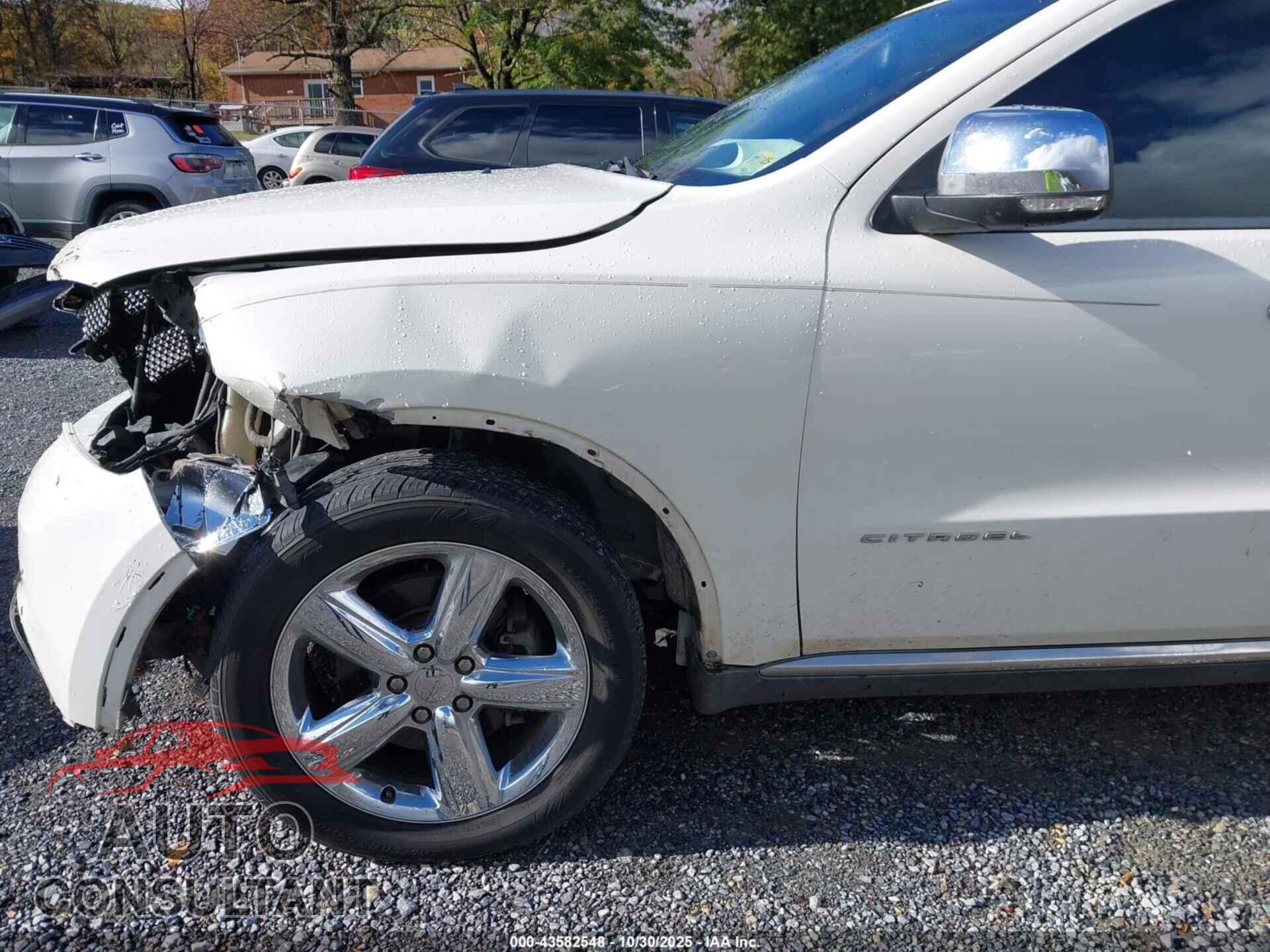 DODGE DURANGO 2012 - 1C4SDHETXCC105937