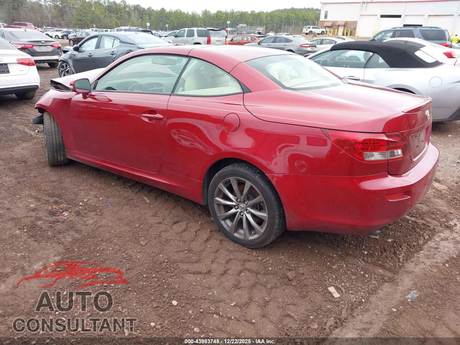 LEXUS IS 250C 2014 - JTHFF2C21E2531252