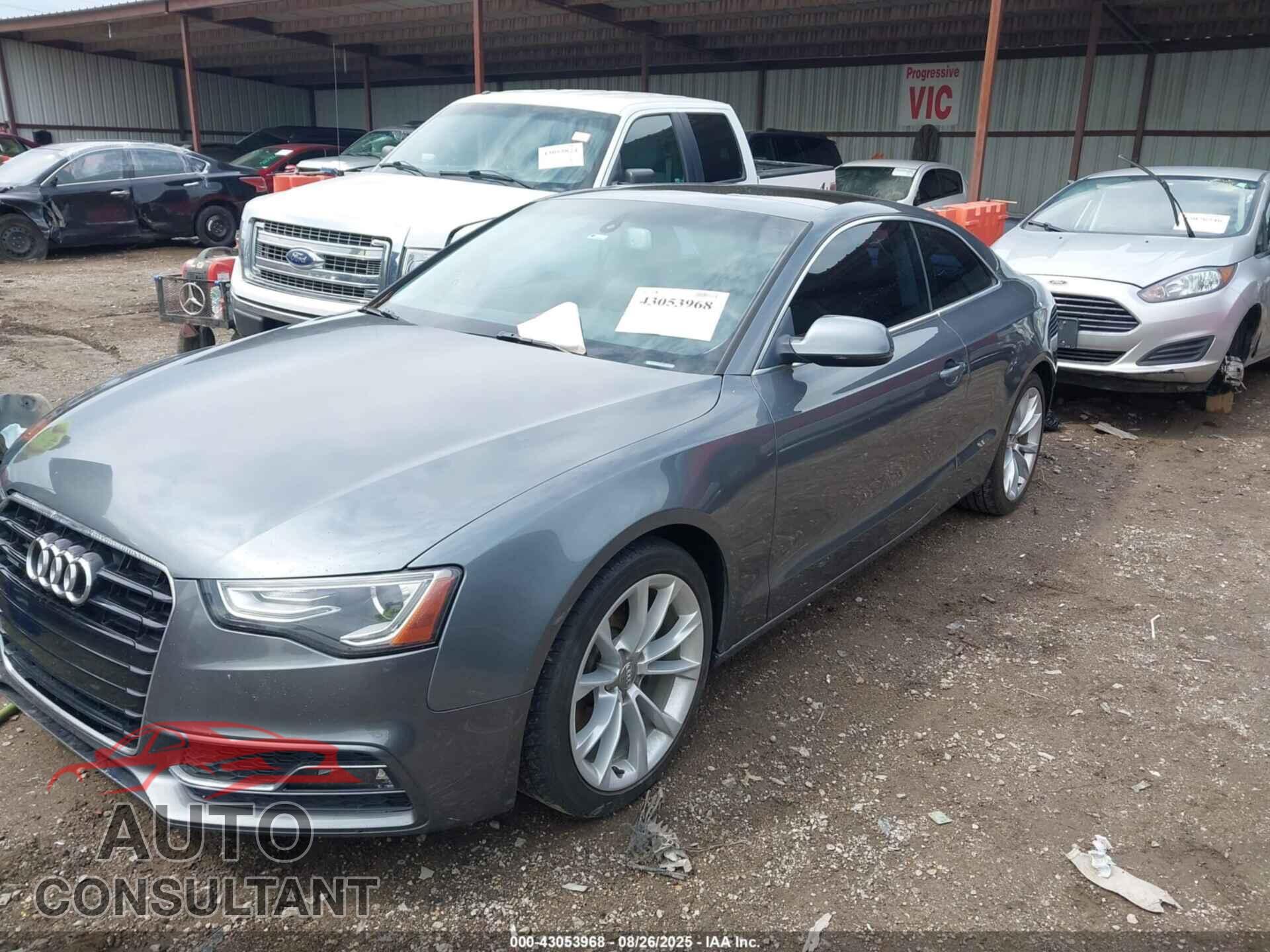 AUDI A5 2013 - WAULFAFR3DA001048