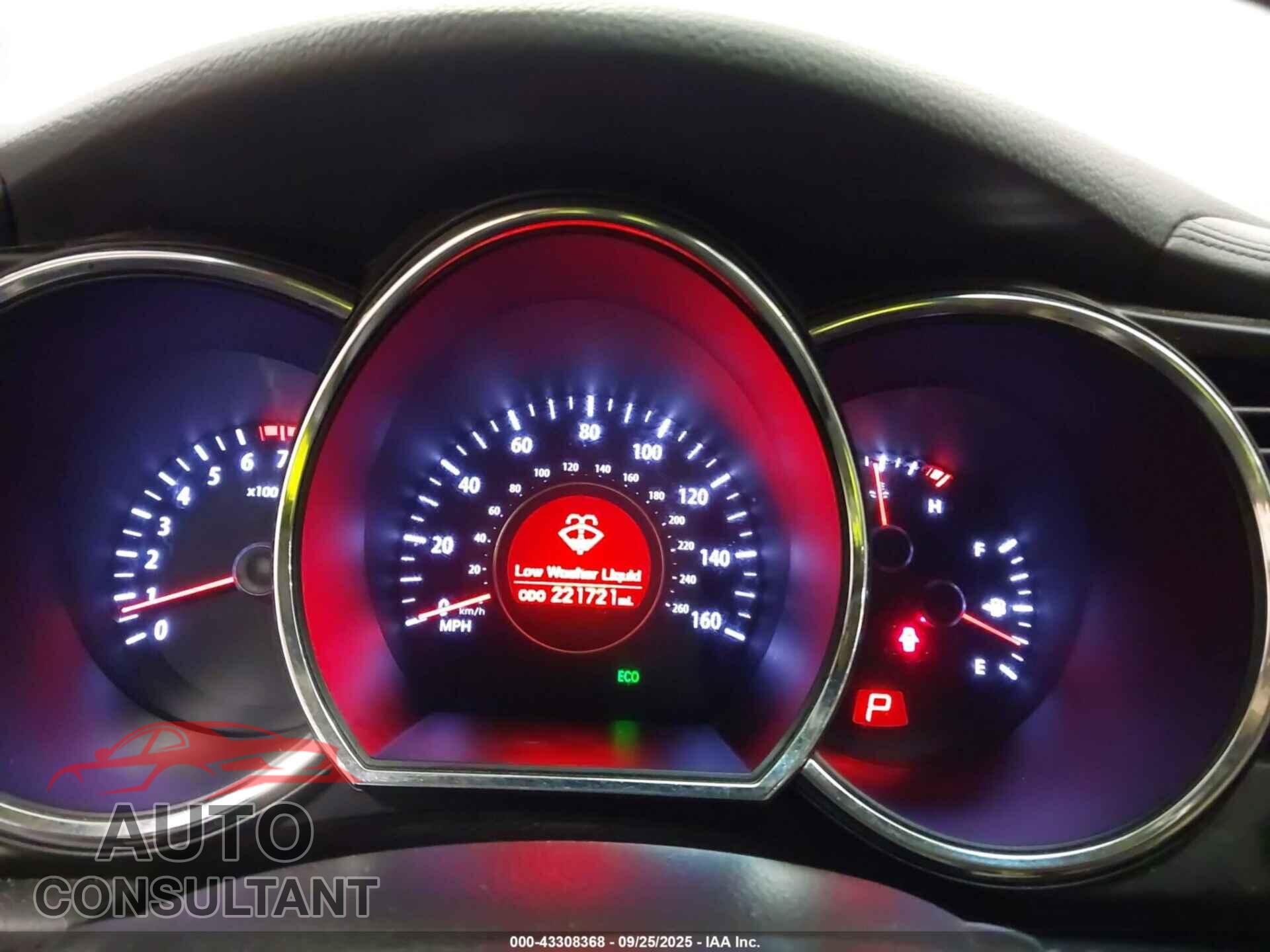 KIA OPTIMA 2011 - KNAGN4A76B5164357
