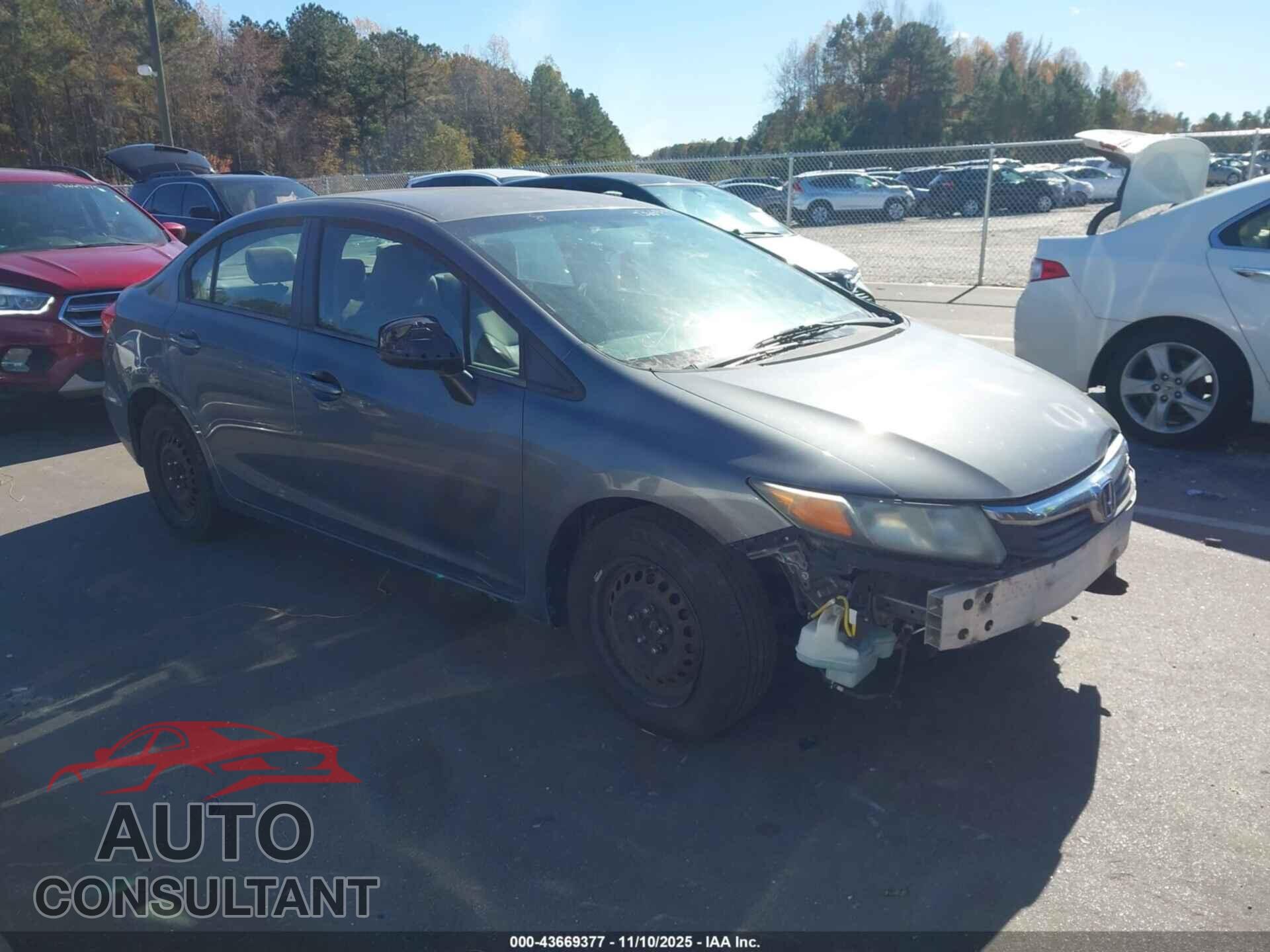 HONDA CIVIC 2012 - 19XFB2E51CE035386