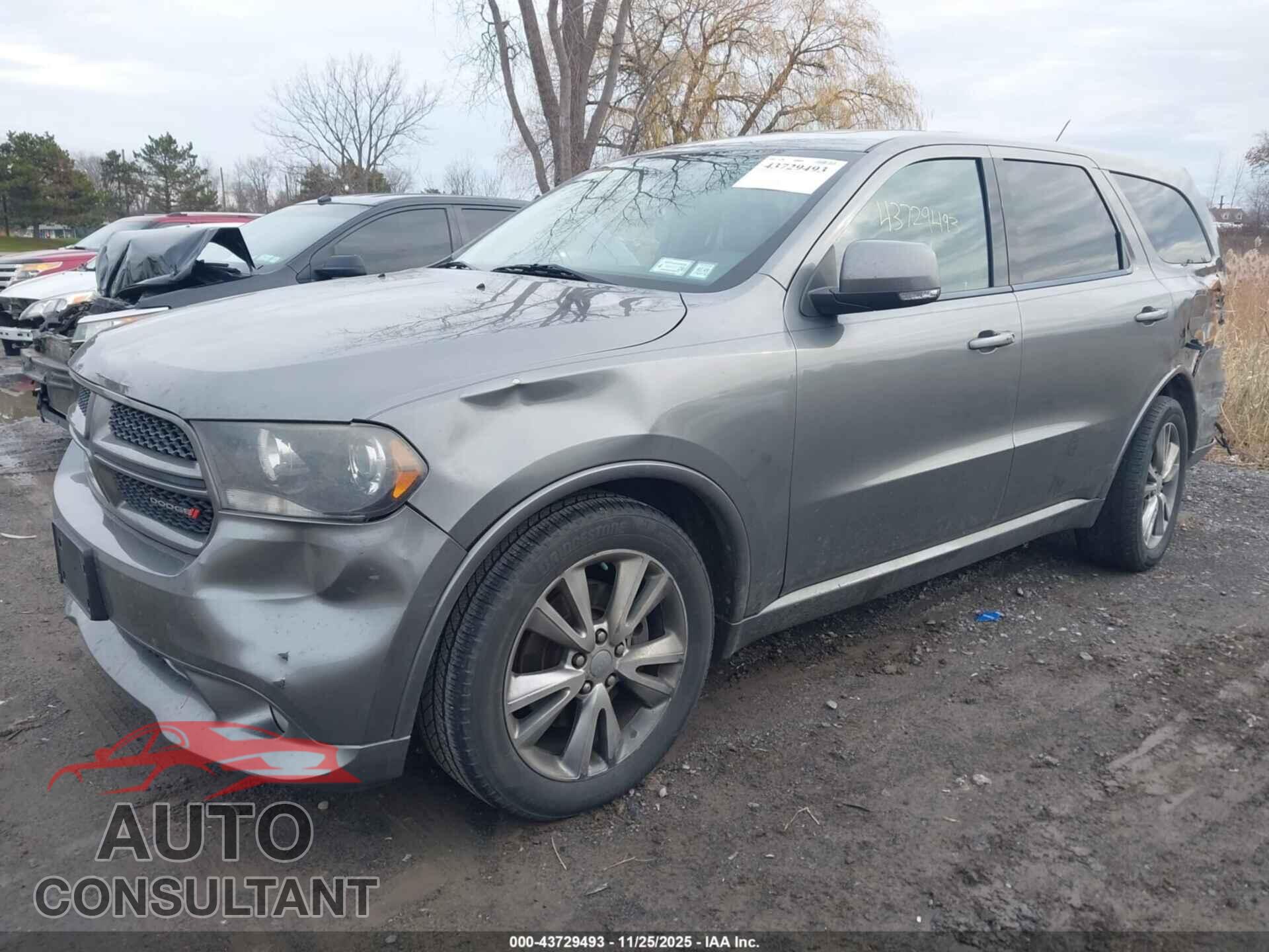 DODGE DURANGO 2012 - 1C4SDHCT7CC362086