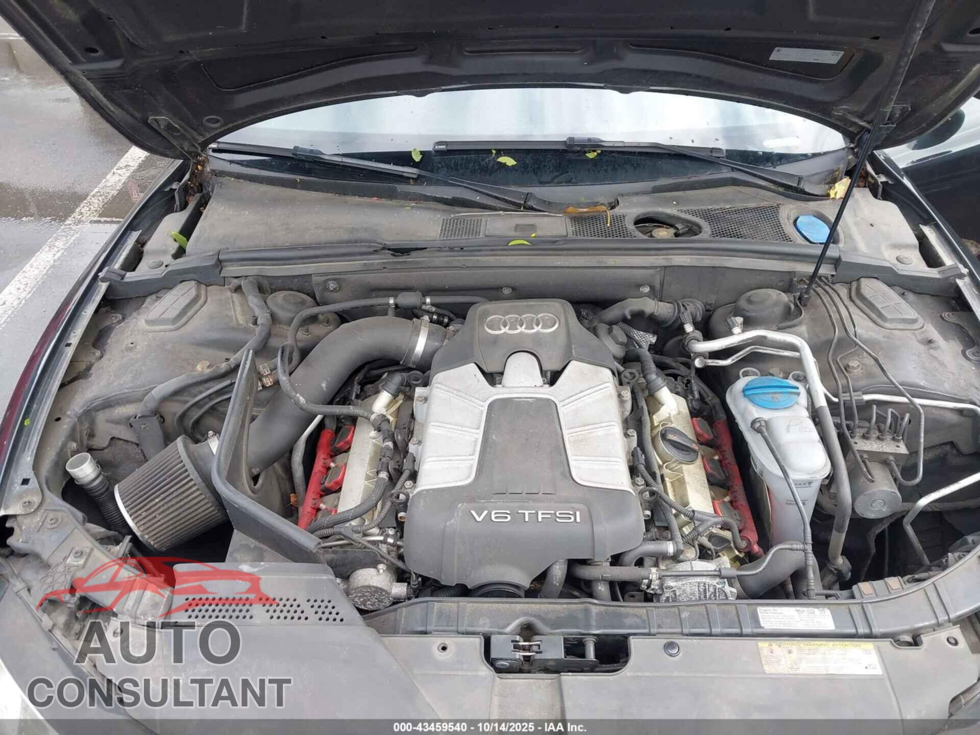 AUDI S5 2013 - WAUGGAFR2DA024254