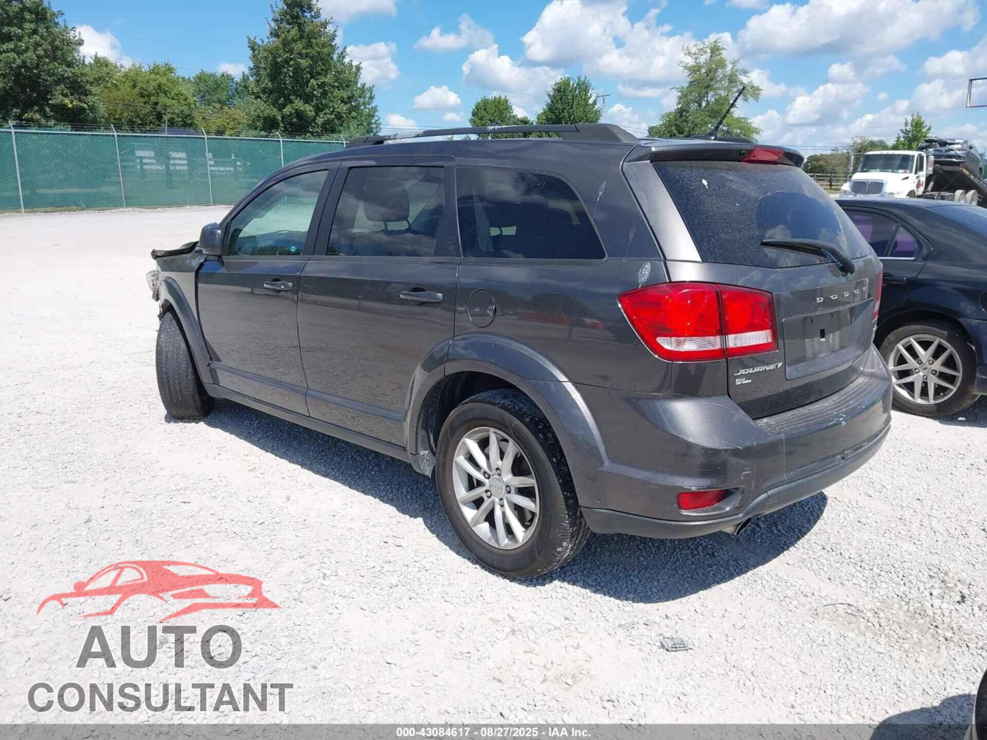 DODGE JOURNEY 2017 - 3C4PDCBG9HT534109