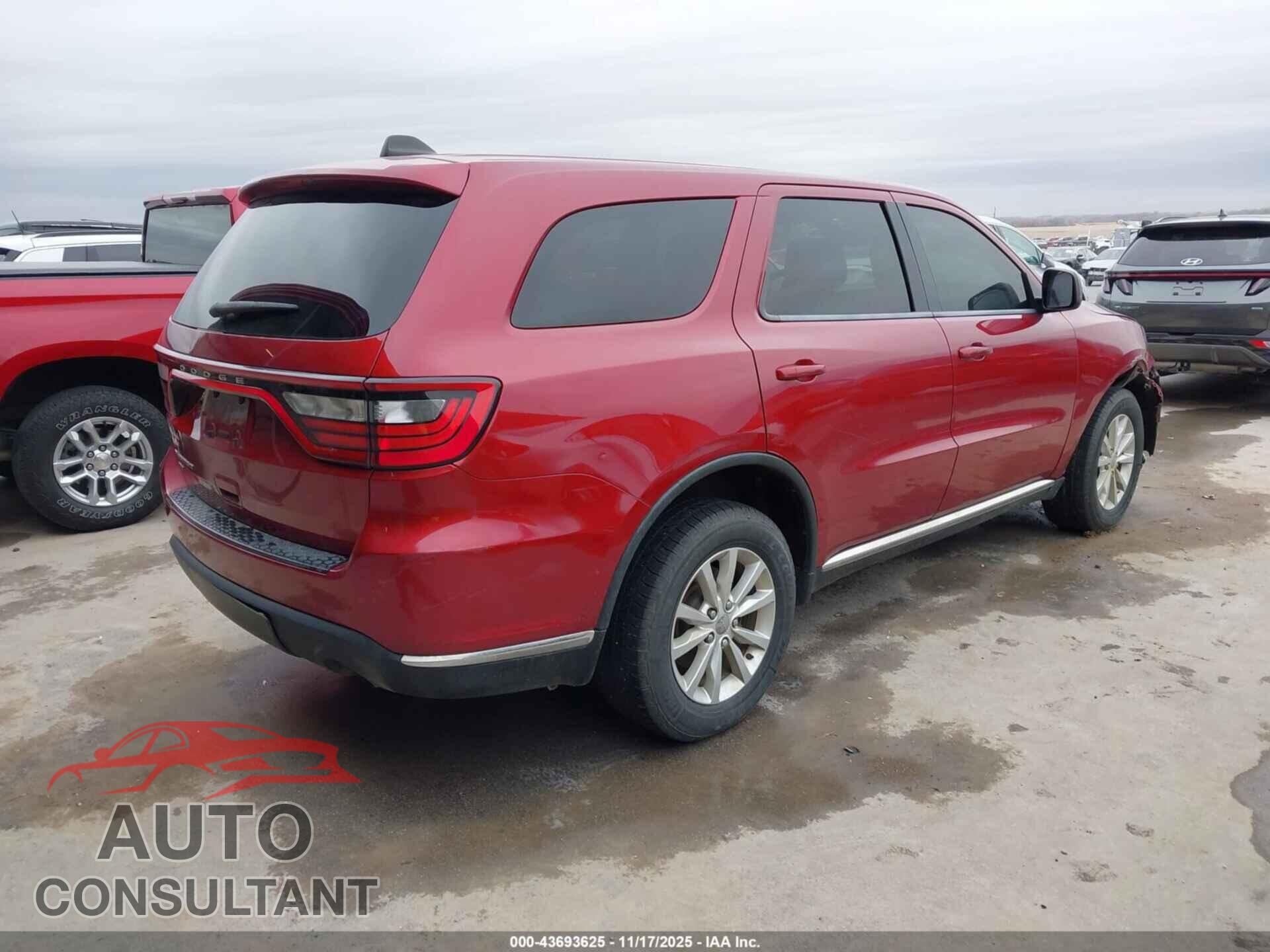 DODGE DURANGO 2014 - 1C4RDJAG4EC576841
