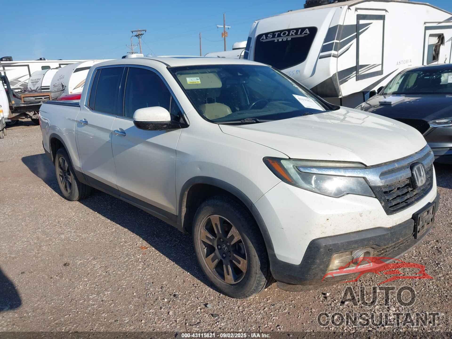HONDA RIDGELINE 2018 - 5FPYK3F78JB005430