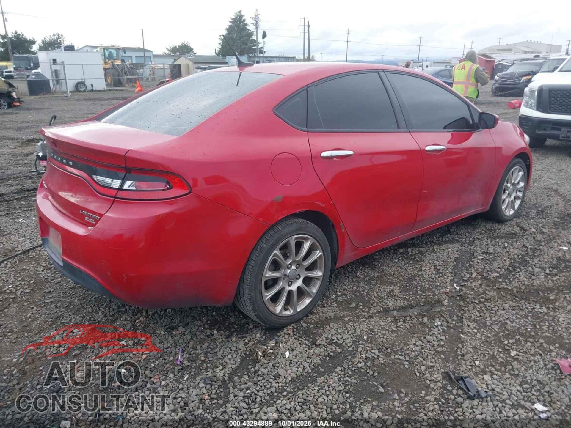 DODGE DART 2014 - 1C3CDFCB1ED823560