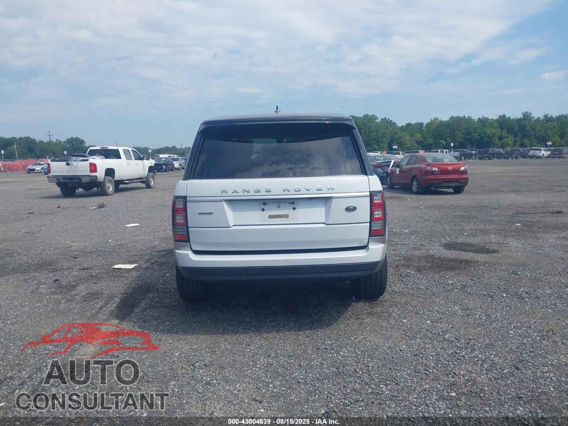 LAND ROVER RANGE ROVER 2015 - SALGS2TF9FA232449