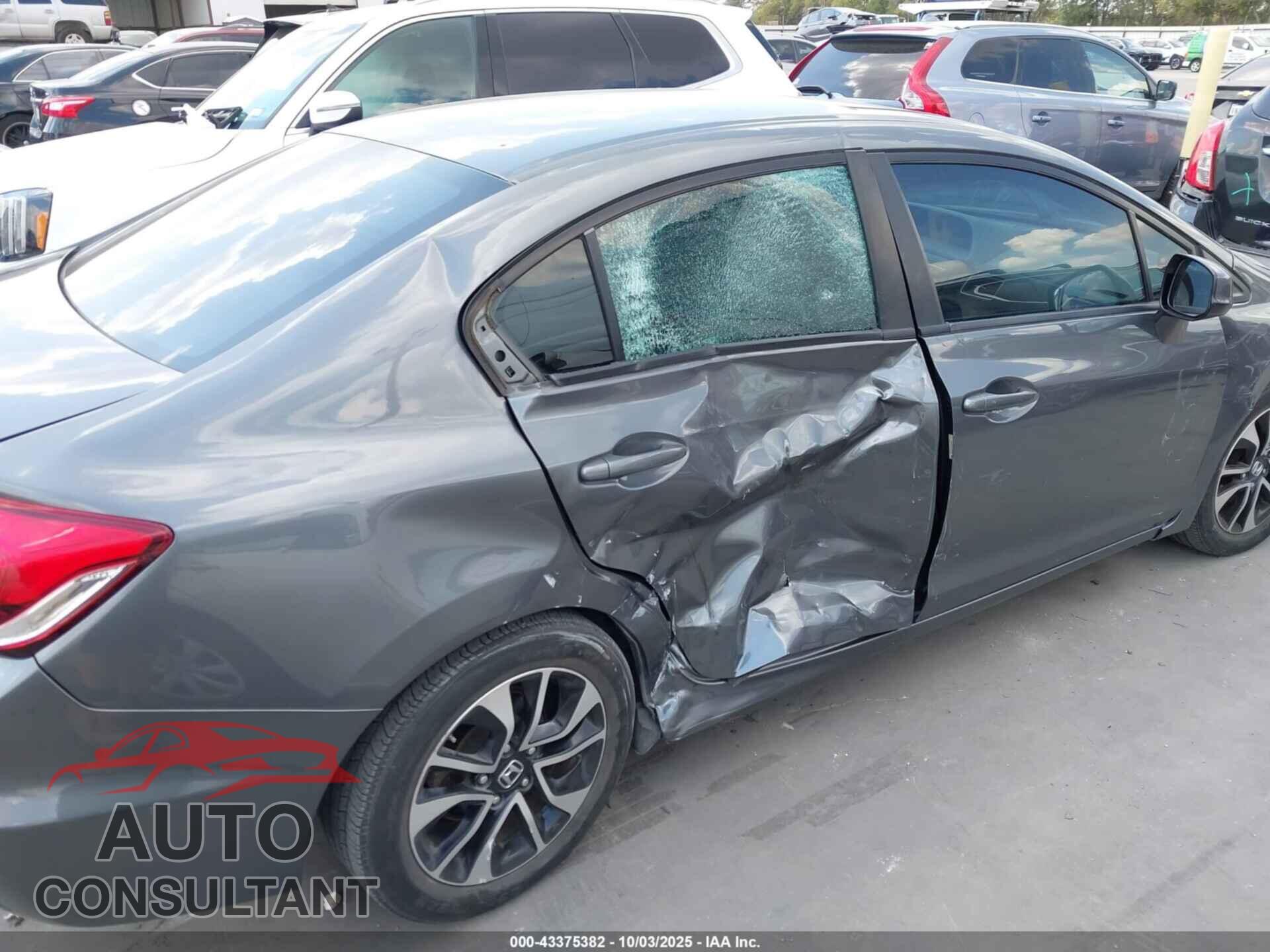 HONDA CIVIC 2013 - 19XFB2F95DE052291