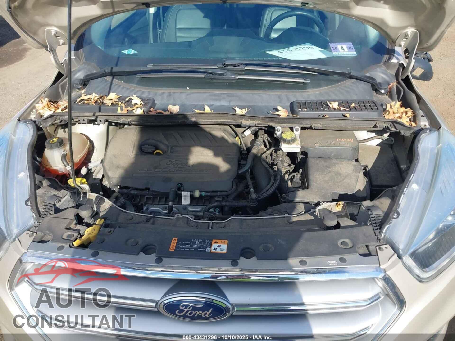 FORD ESCAPE 2017 - 1FMCU9JD2HUD02056