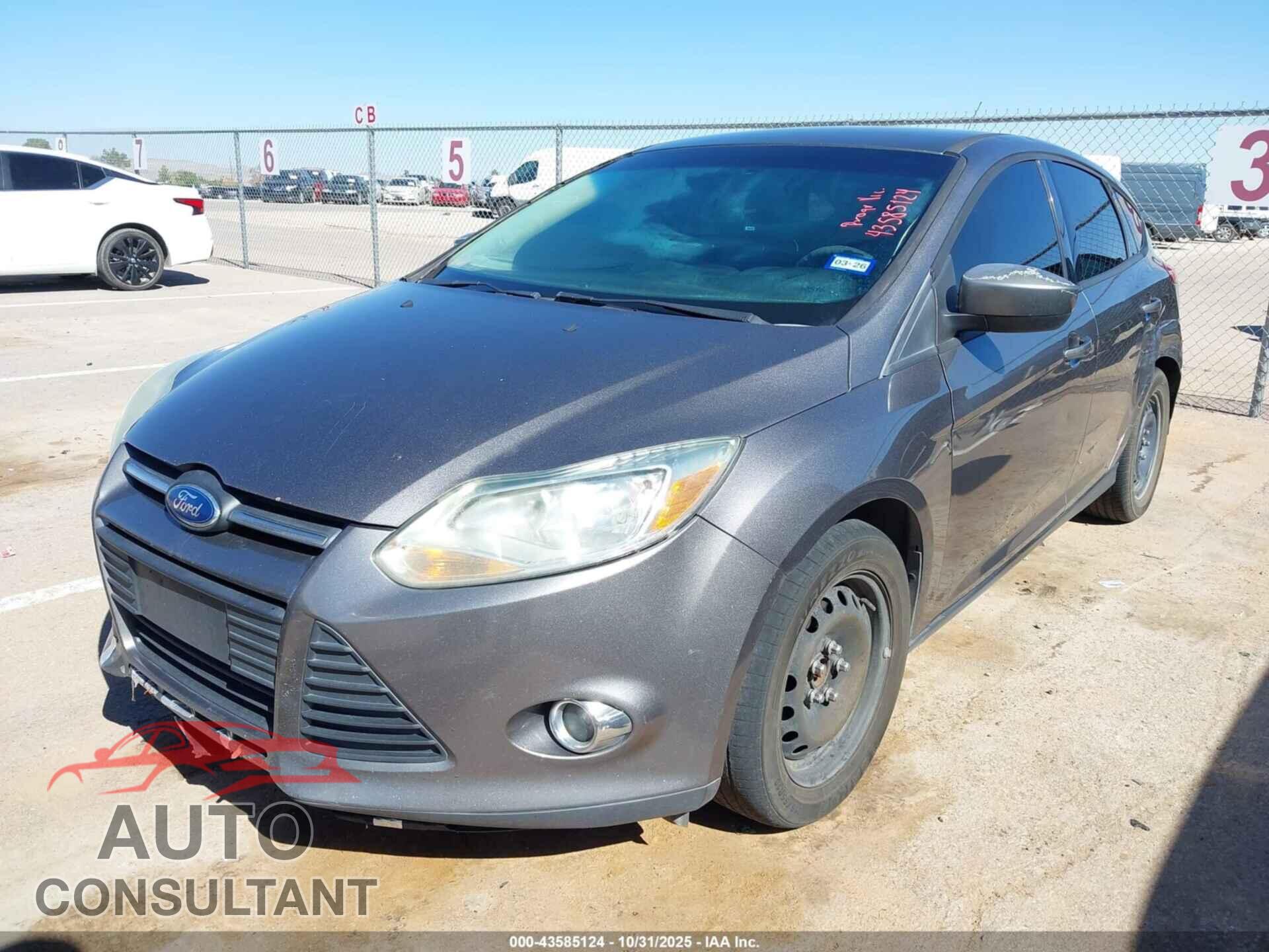 FORD FOCUS 2012 - 1FAHP3K26CL191088