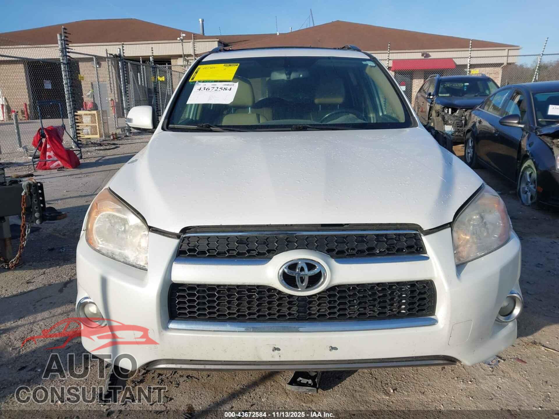 TOYOTA RAV4 2012 - 2T3DF4DV2CW237876