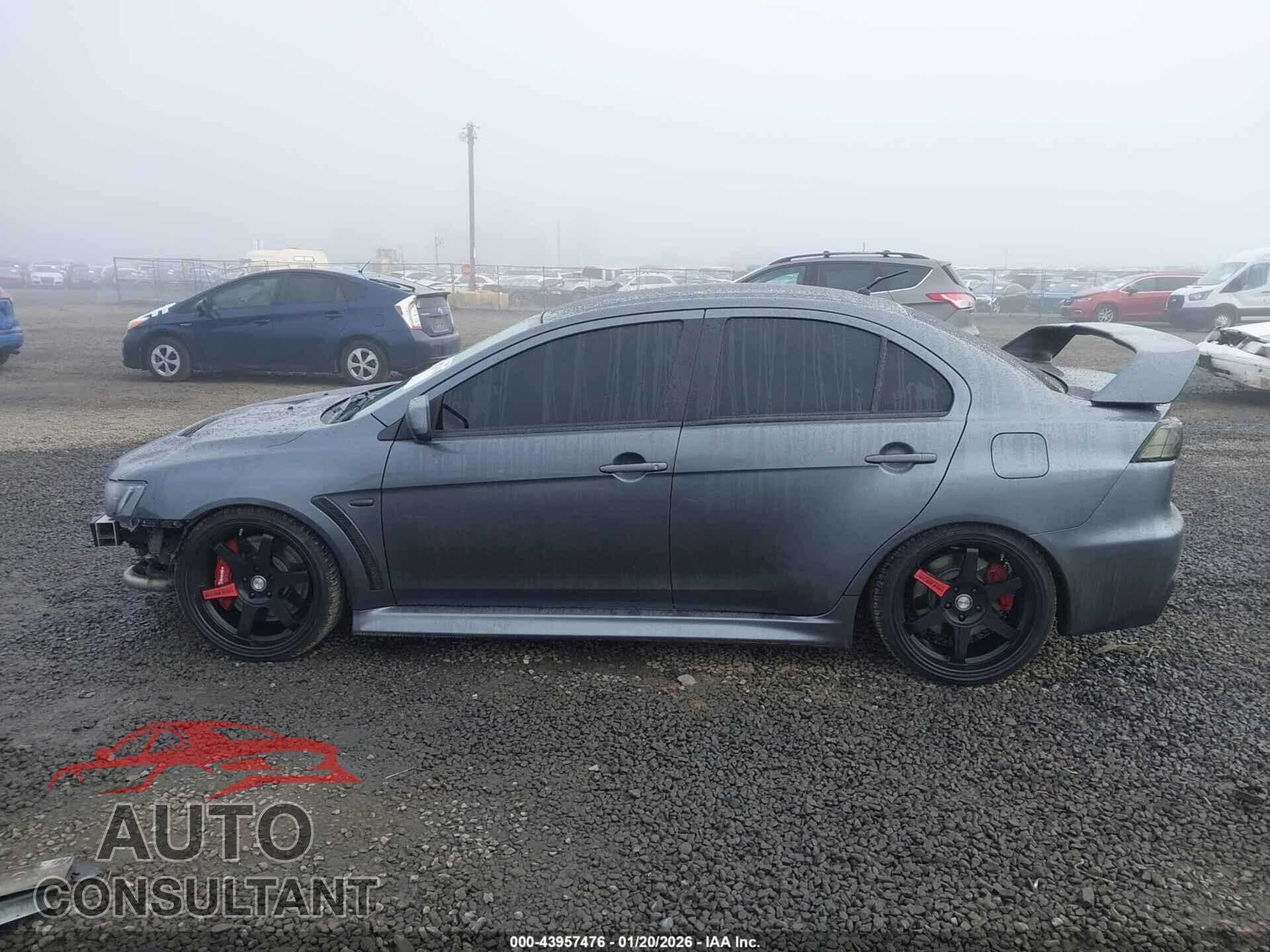 MITSUBISHI LANCER EVOLUTION 2011 - JA32W8FV9BU029743