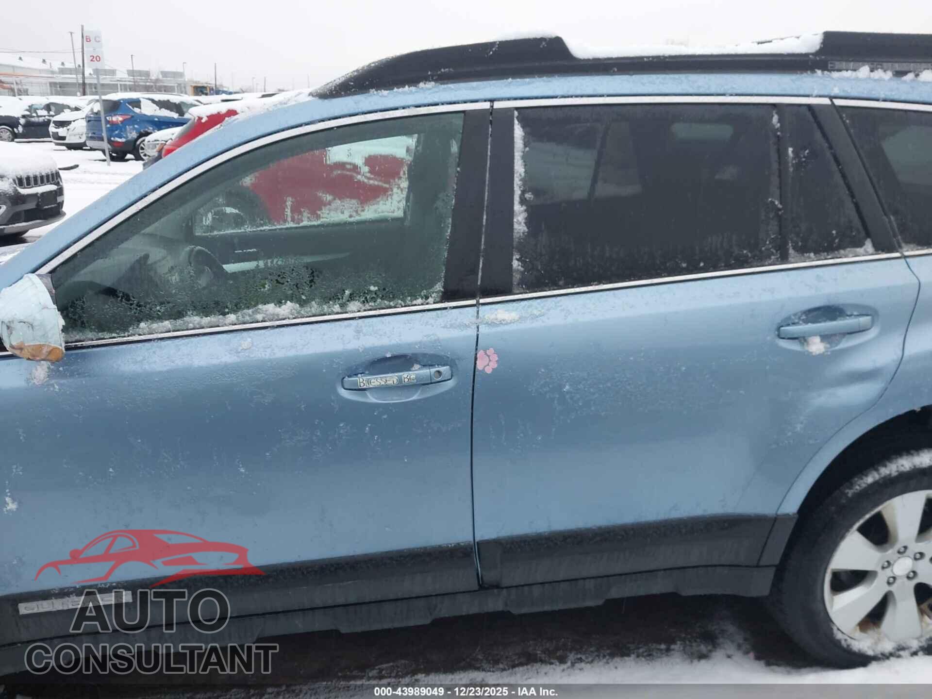 SUBARU OUTBACK 2010 - 4S4BRBGC8A3338946