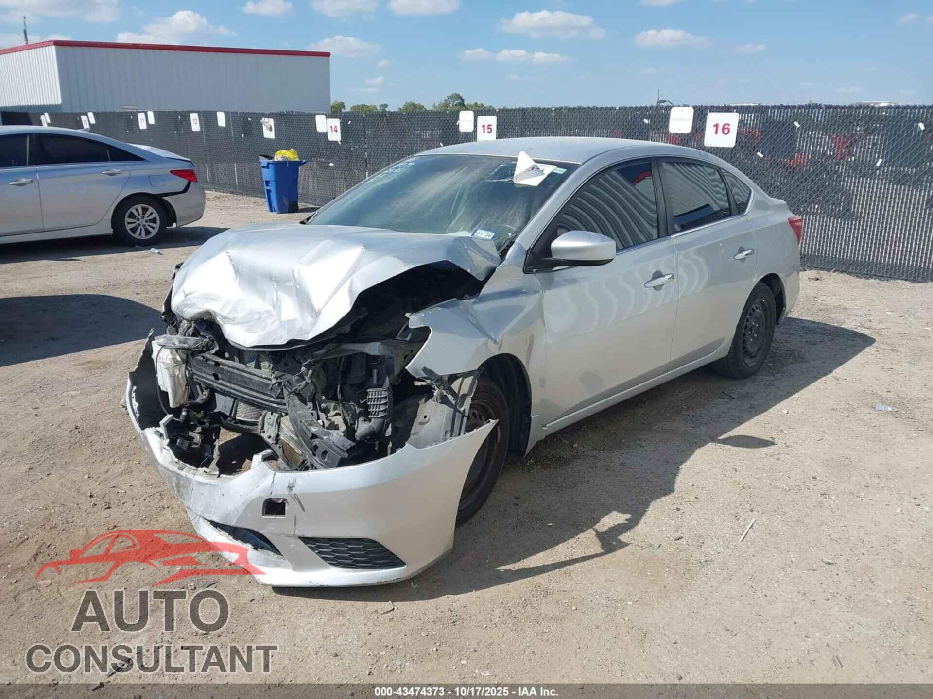 NISSAN SENTRA 2019 - 3N1AB7AP1KY249146