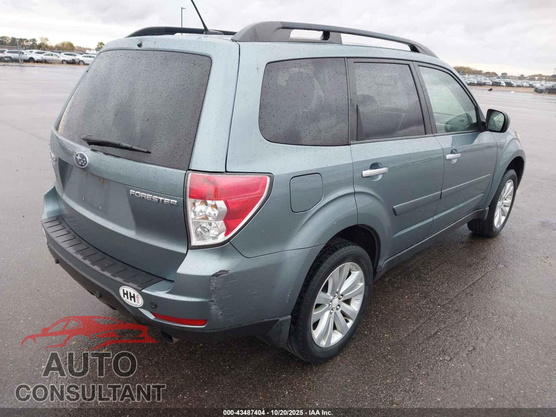 SUBARU FORESTER 2011 - JF2SHBFC4BH758296