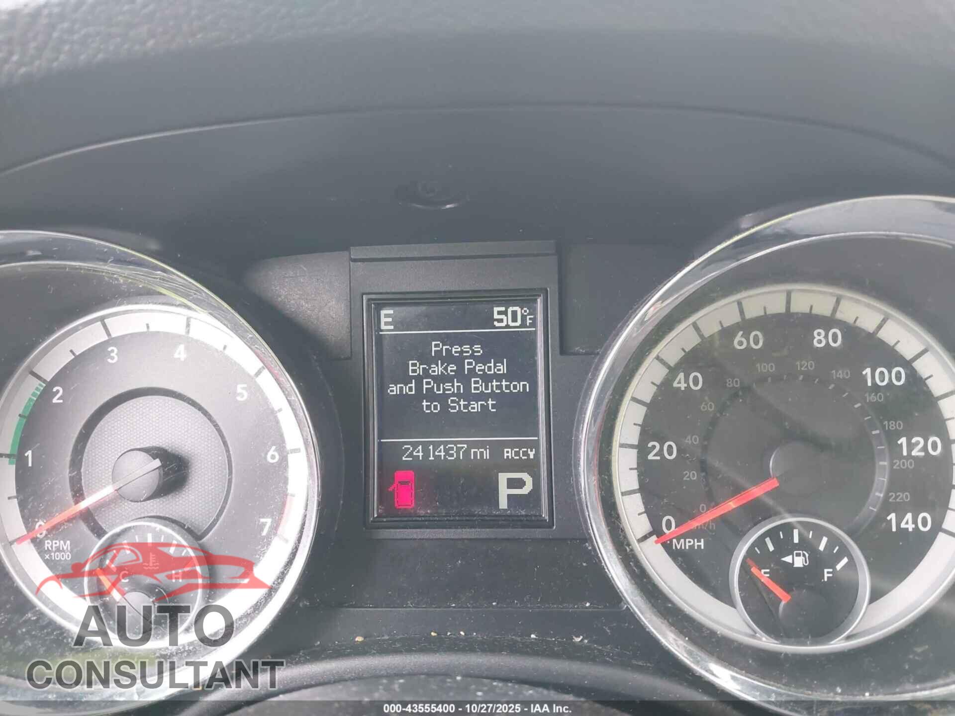 DODGE DURANGO 2012 - 1C4RDHDG8CC206624