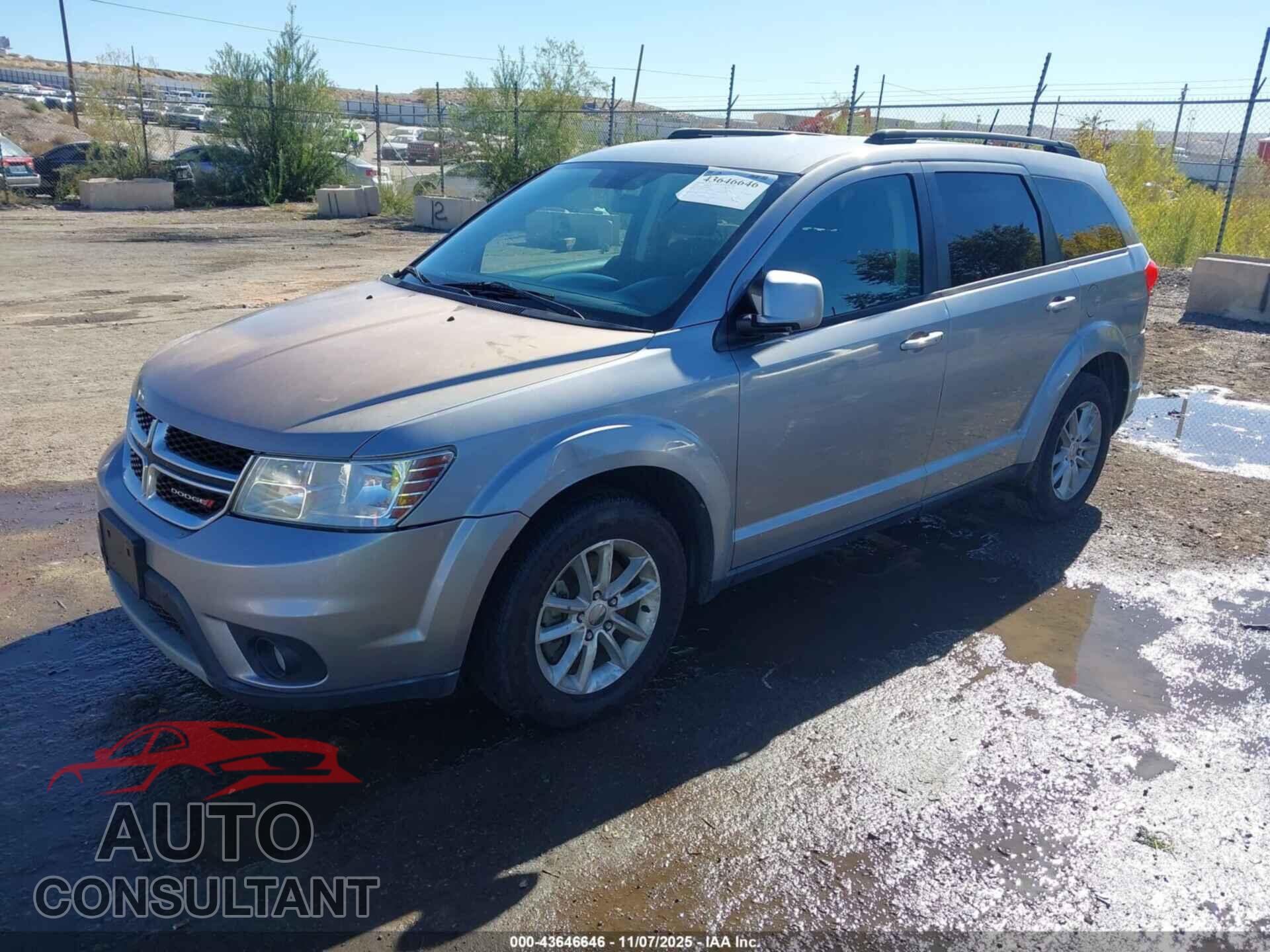 DODGE JOURNEY 2015 - 3C4PDCBG5FT627920