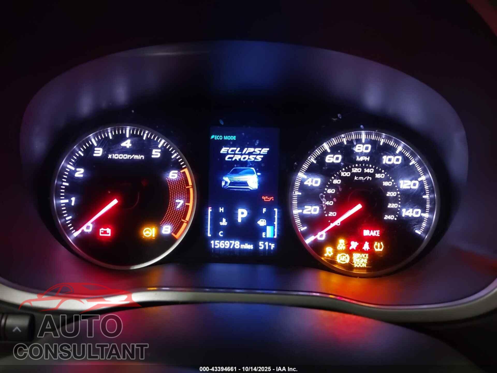 MITSUBISHI ECLIPSE CROSS 2020 - JA4AS3AA1LZ021439